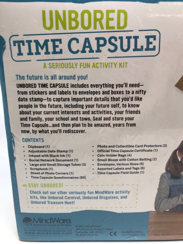 NIB TIME CAPSULE KIT.