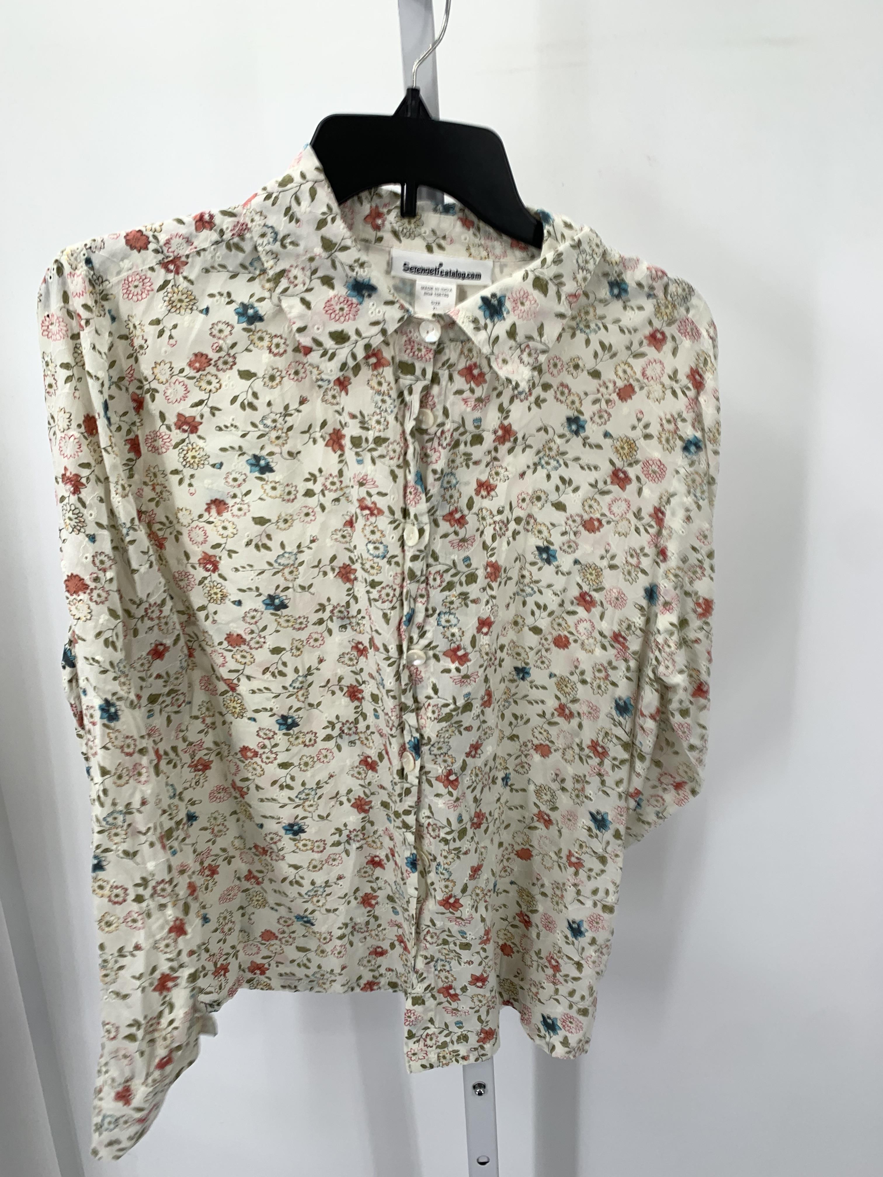 Size Extra Large Misses Long Sleeve Shirt