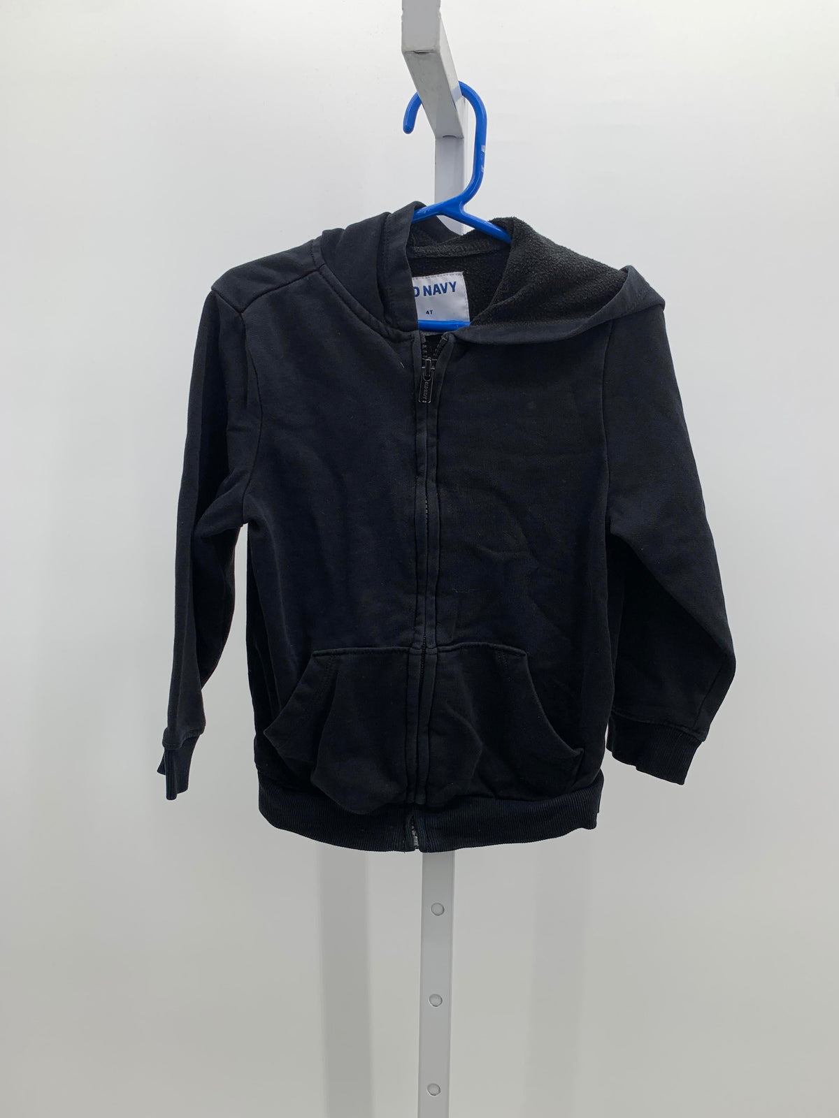 HOODED ZIP KNIT