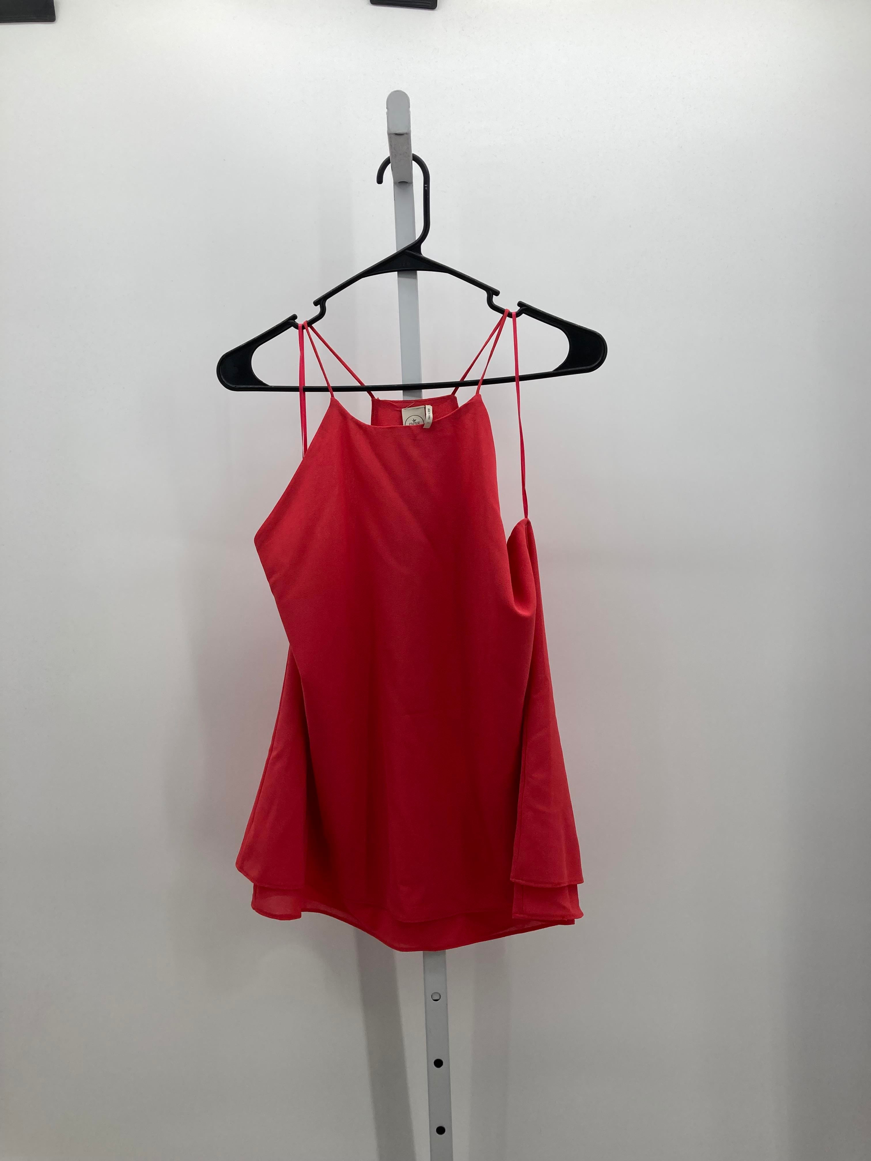 Paper Crane Size Large Juniors Sleeveless Shirt
