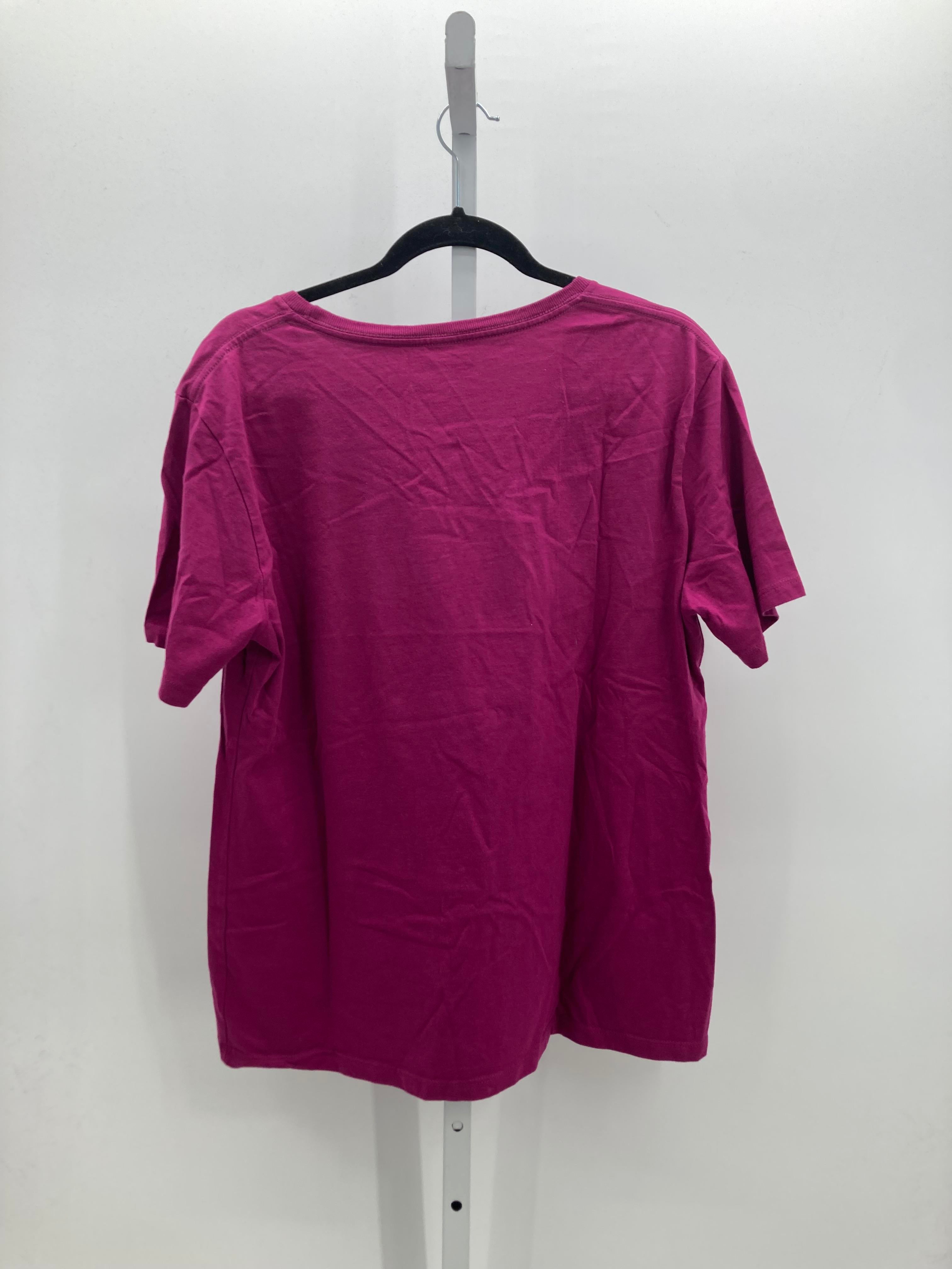 Size Extra Large Misses Short Sleeve Shirt