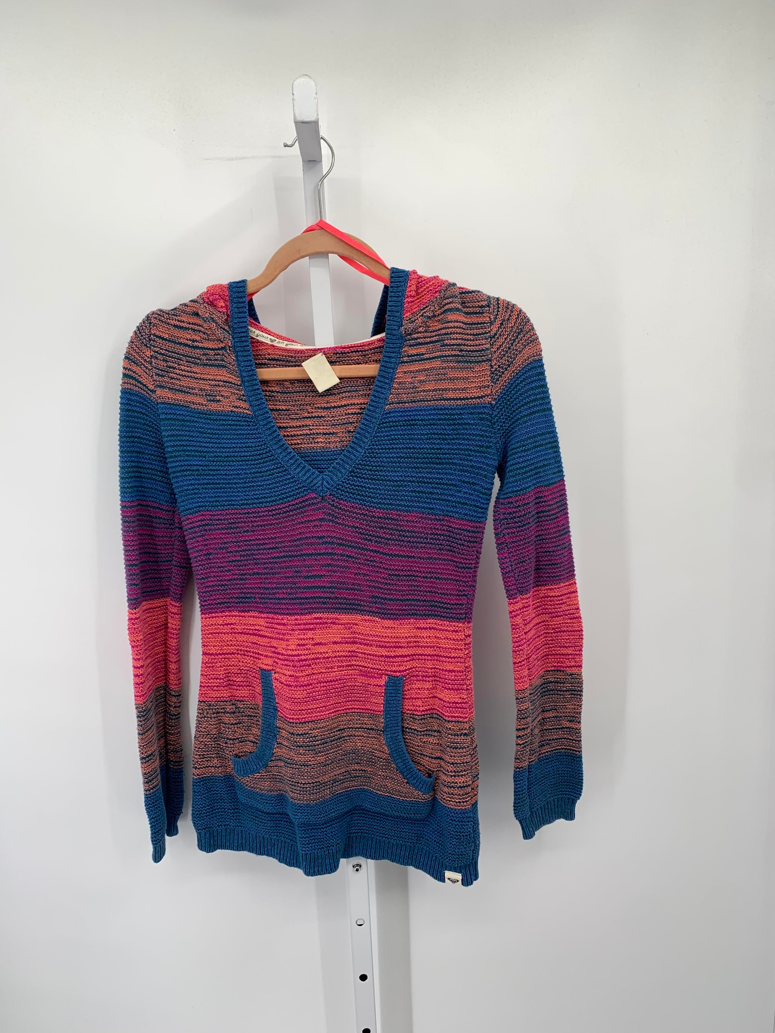 Roxy Size X Small Juniors Long Sleeve Sweater