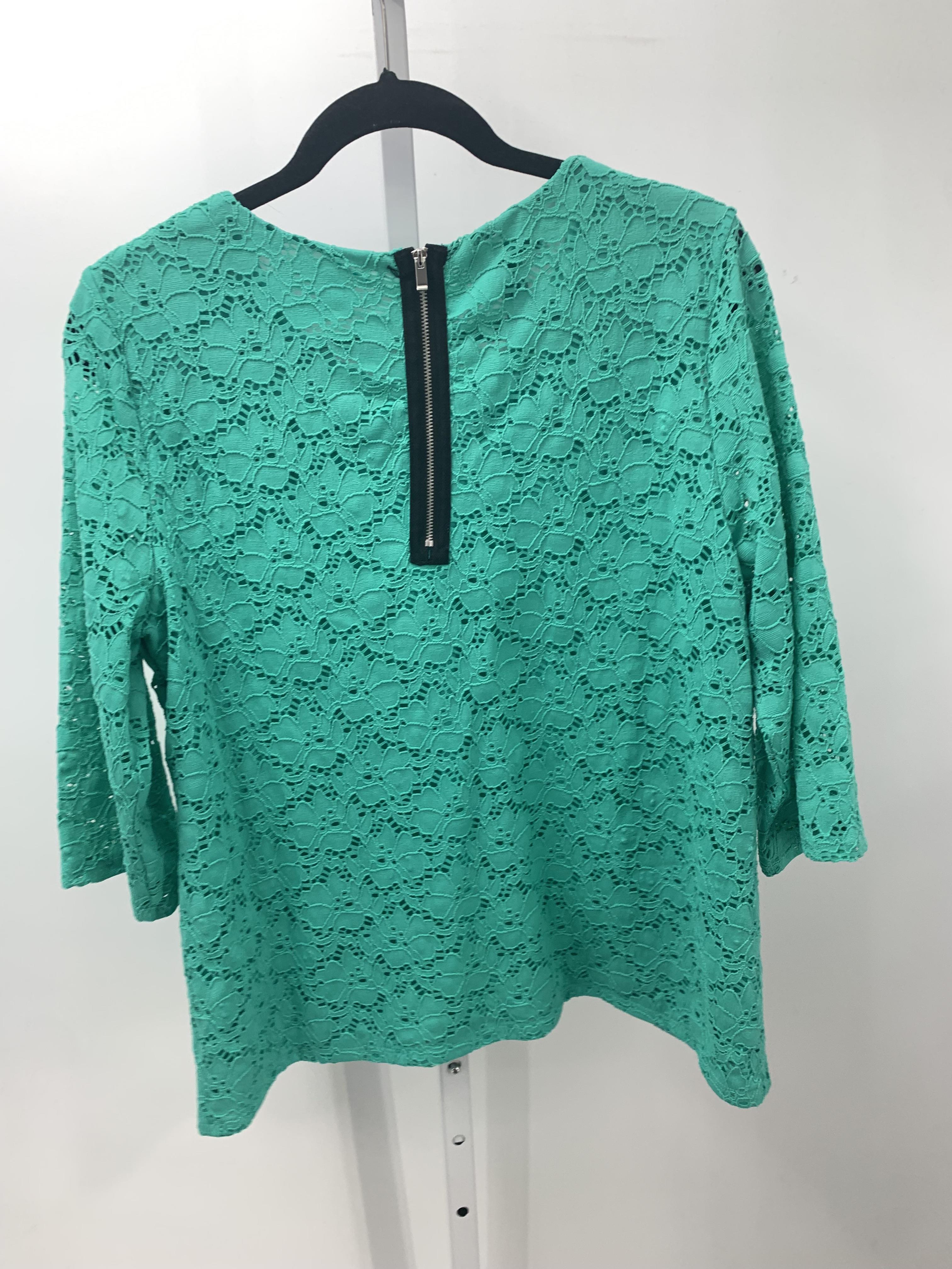 Alfani Size Large Misses 3/4 Sleeve Shirt