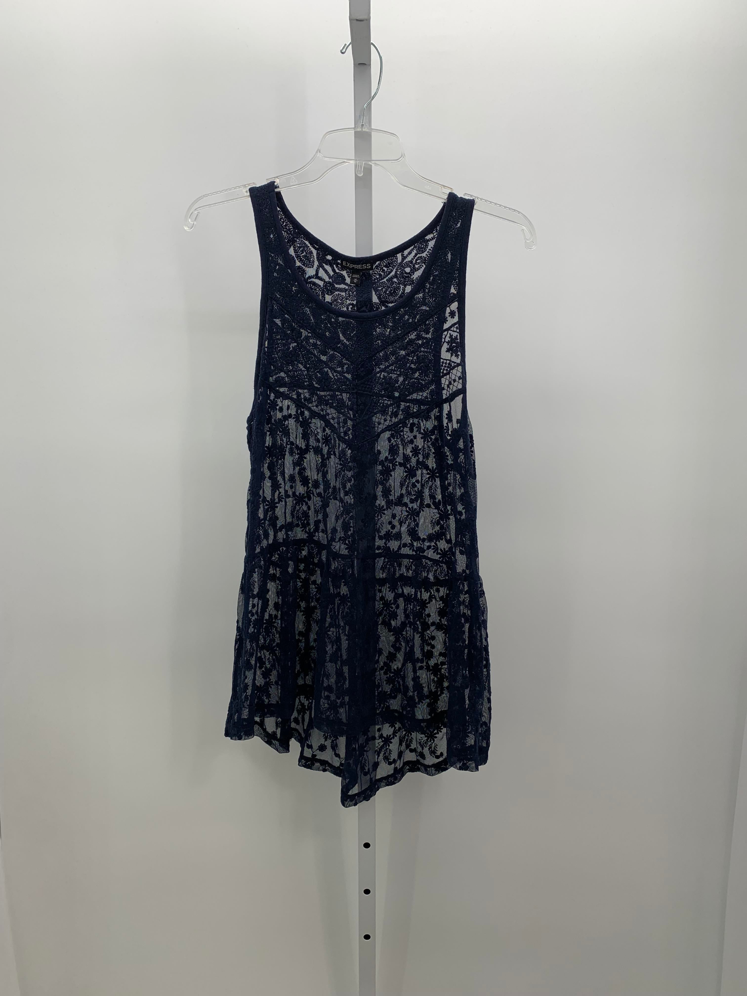 Express Size Medium Misses Sleeveless Shirt