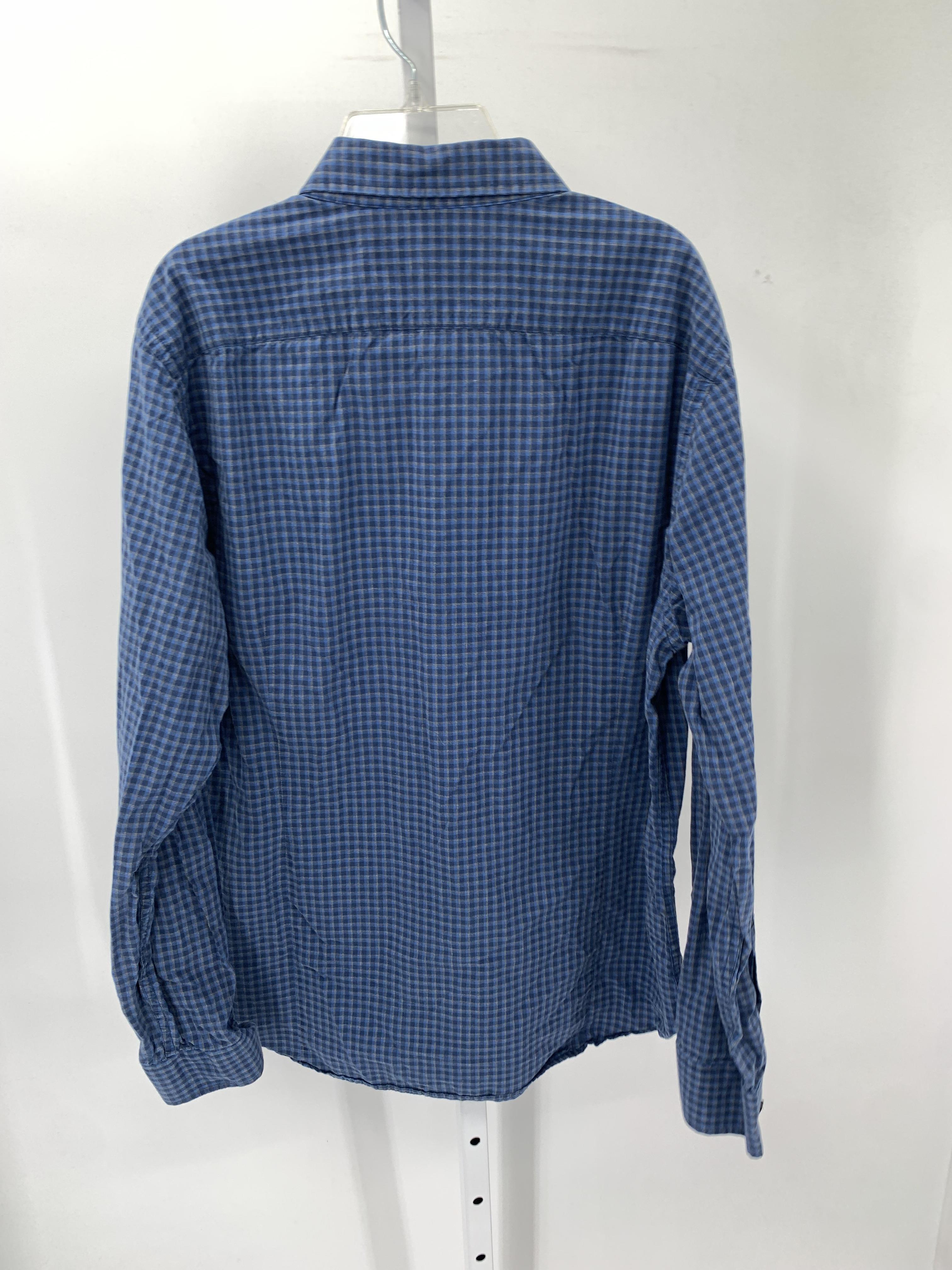 PLAID BTN DOWN