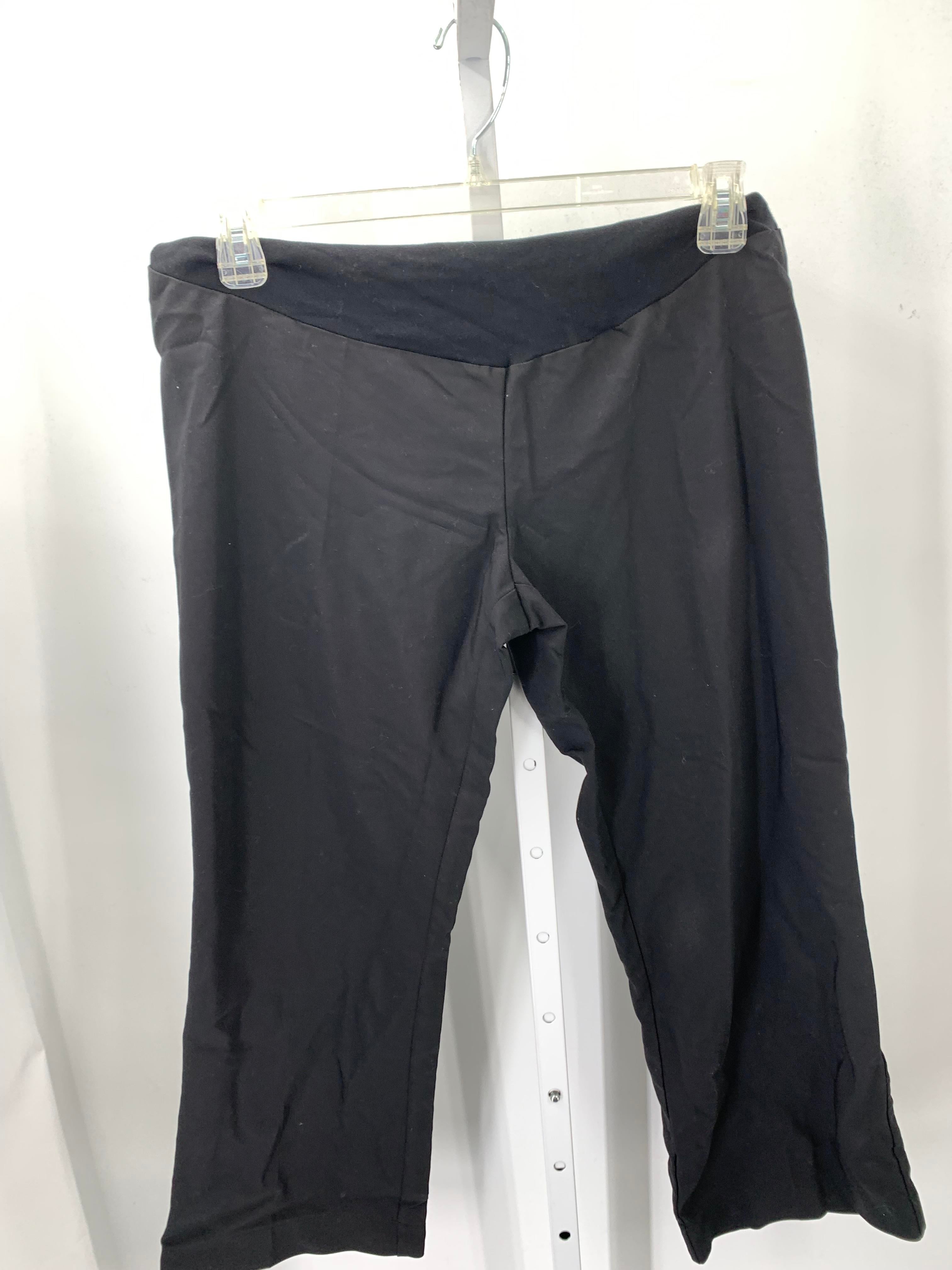 Black Size Extra Large Maternity Pants