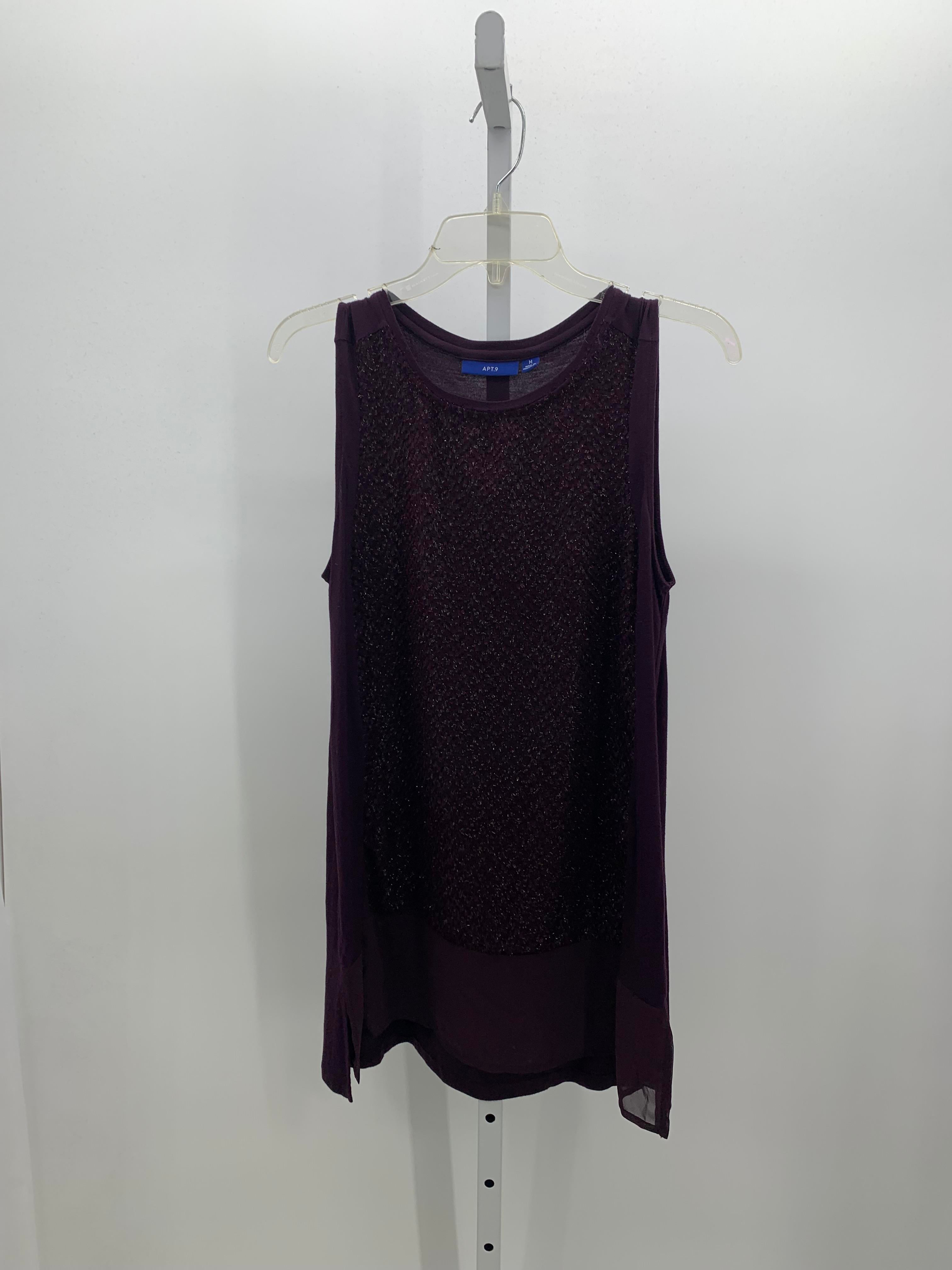 Apt. 9 Size Medium Misses Sleeveless Shirt