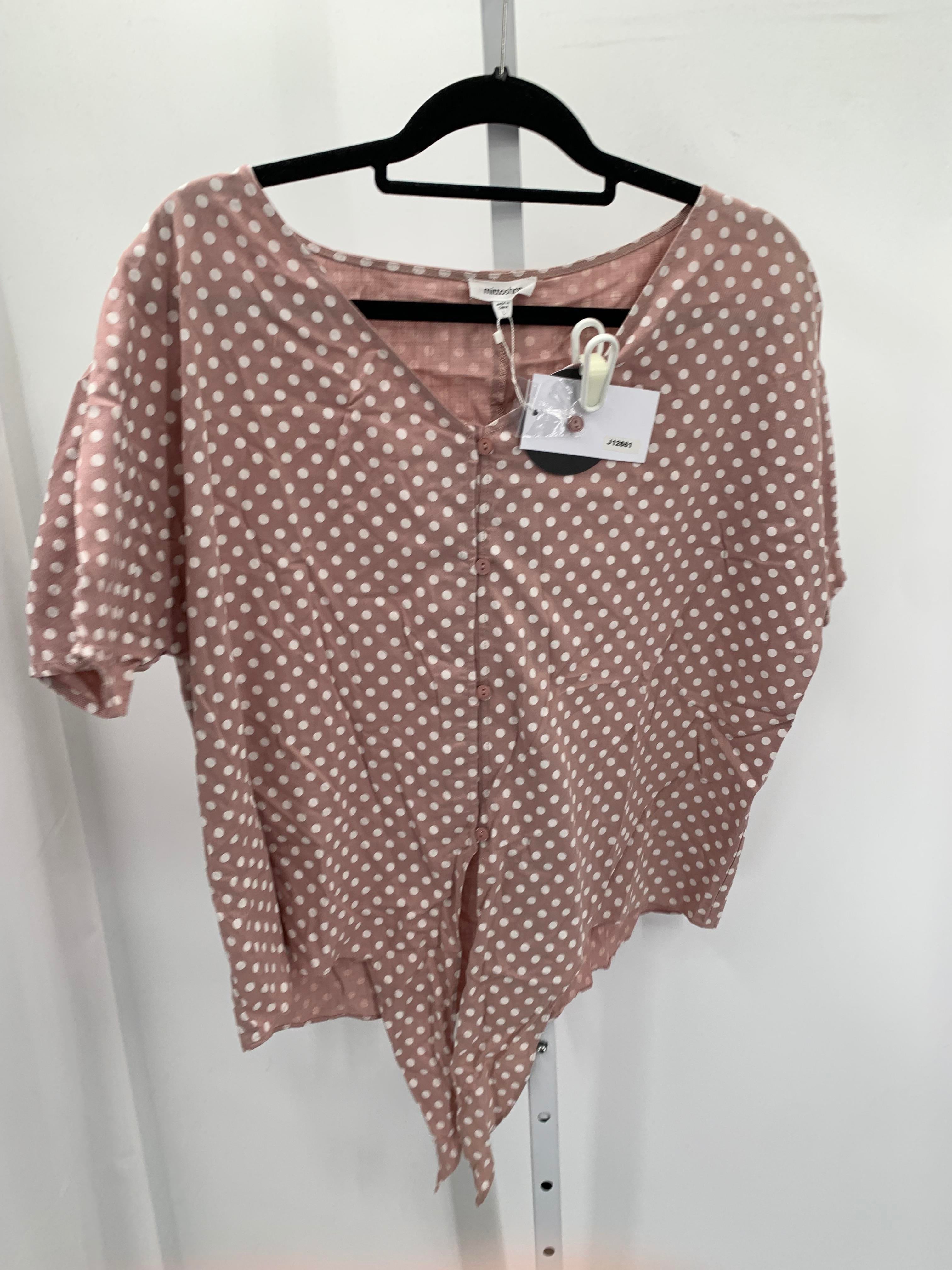Size Large Misses Short Sleeve Shirt