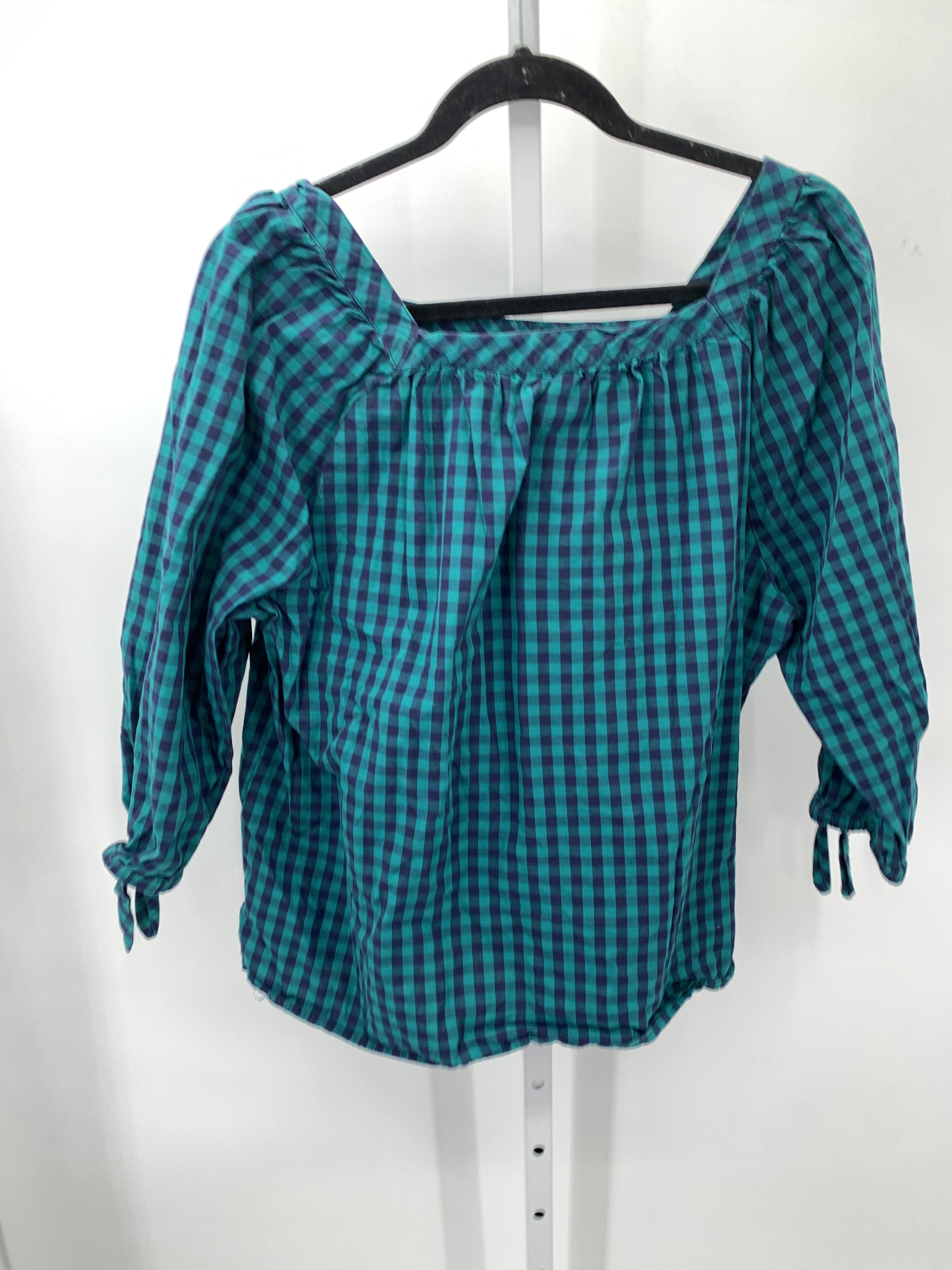 Izod Size Extra Large Misses 3/4 Sleeve Shirt