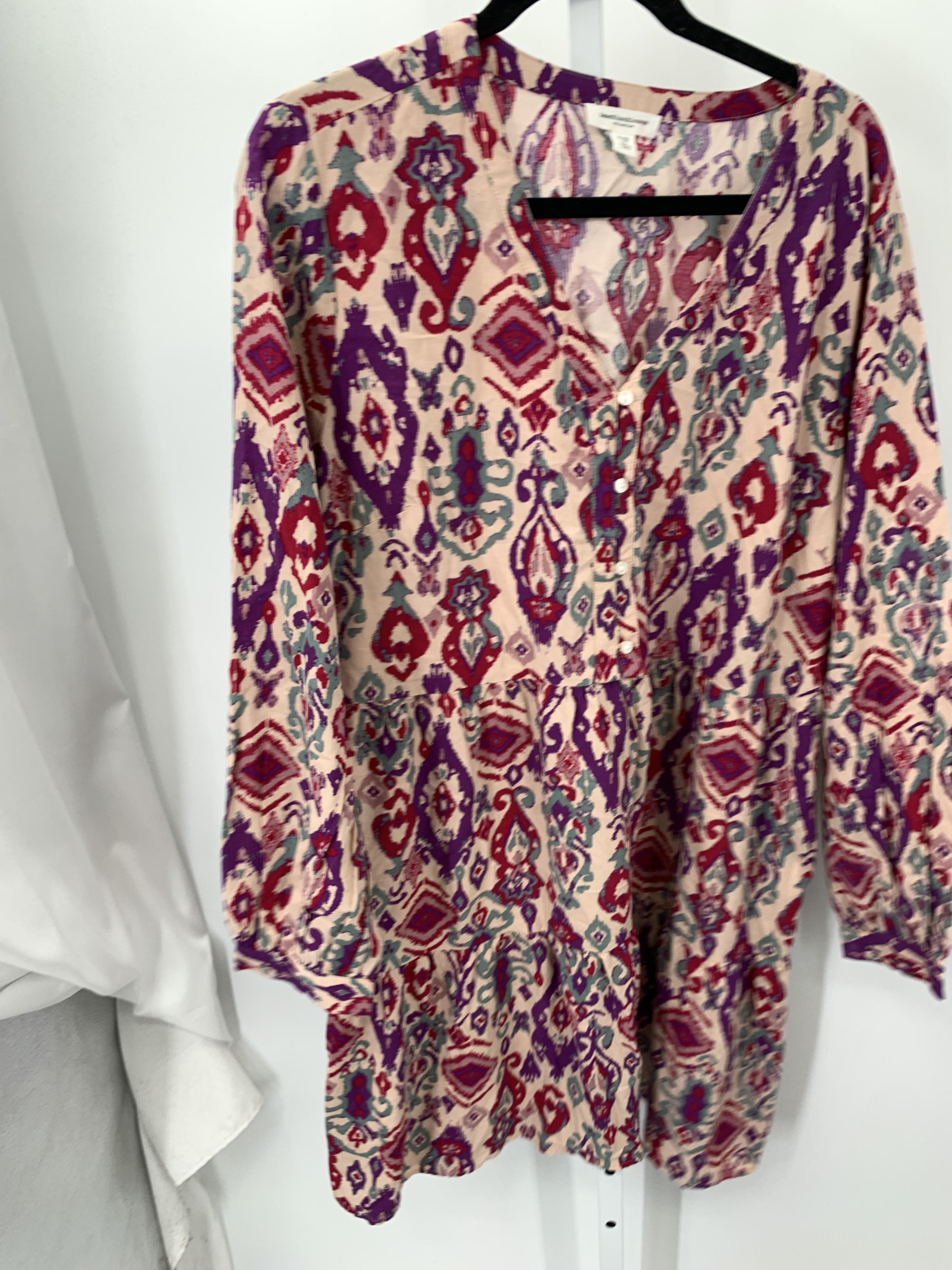 Size Extra Large Misses Long Sleeve Dress