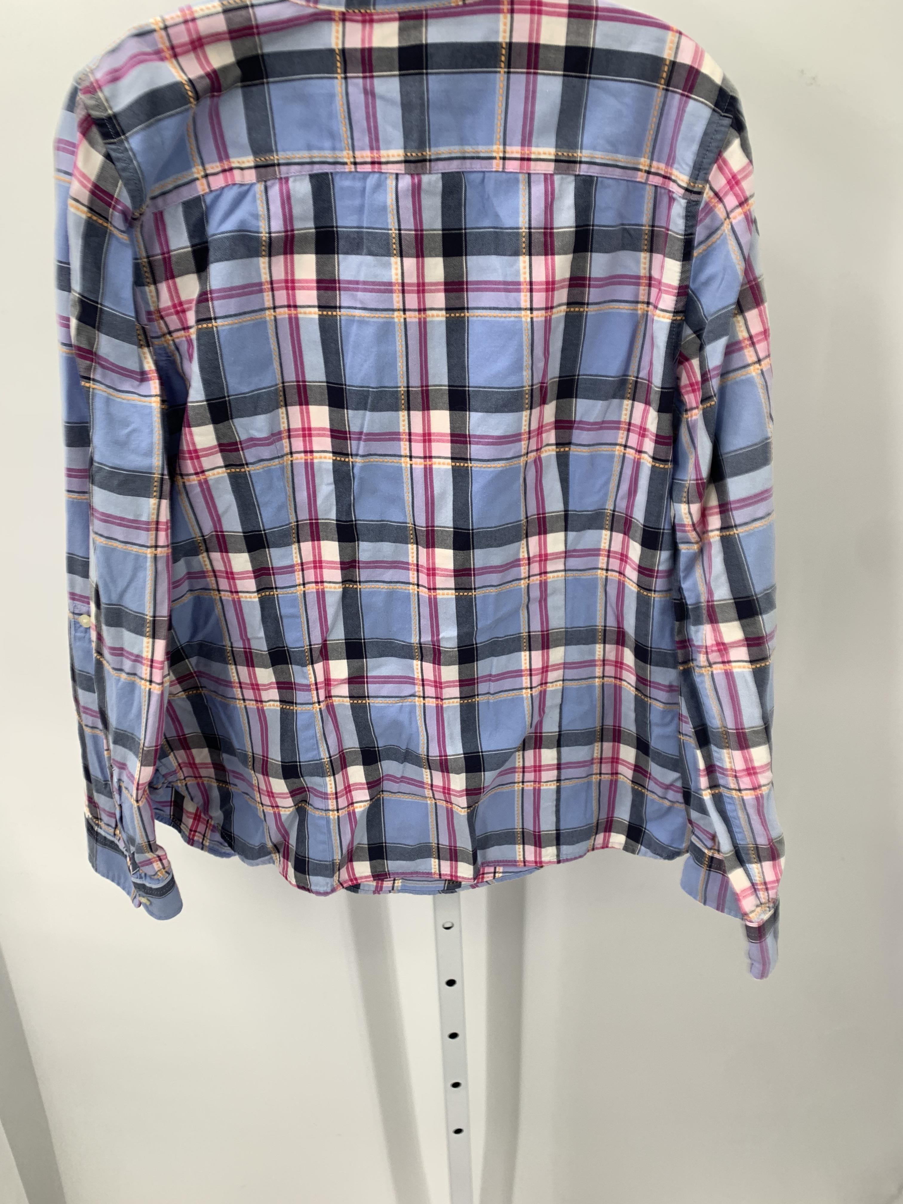 Talbots Size Medium Misses Long Sleeve Shirt