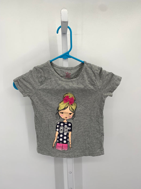 Children's Place Size 5-6 Girls Short Sleeve Shirt