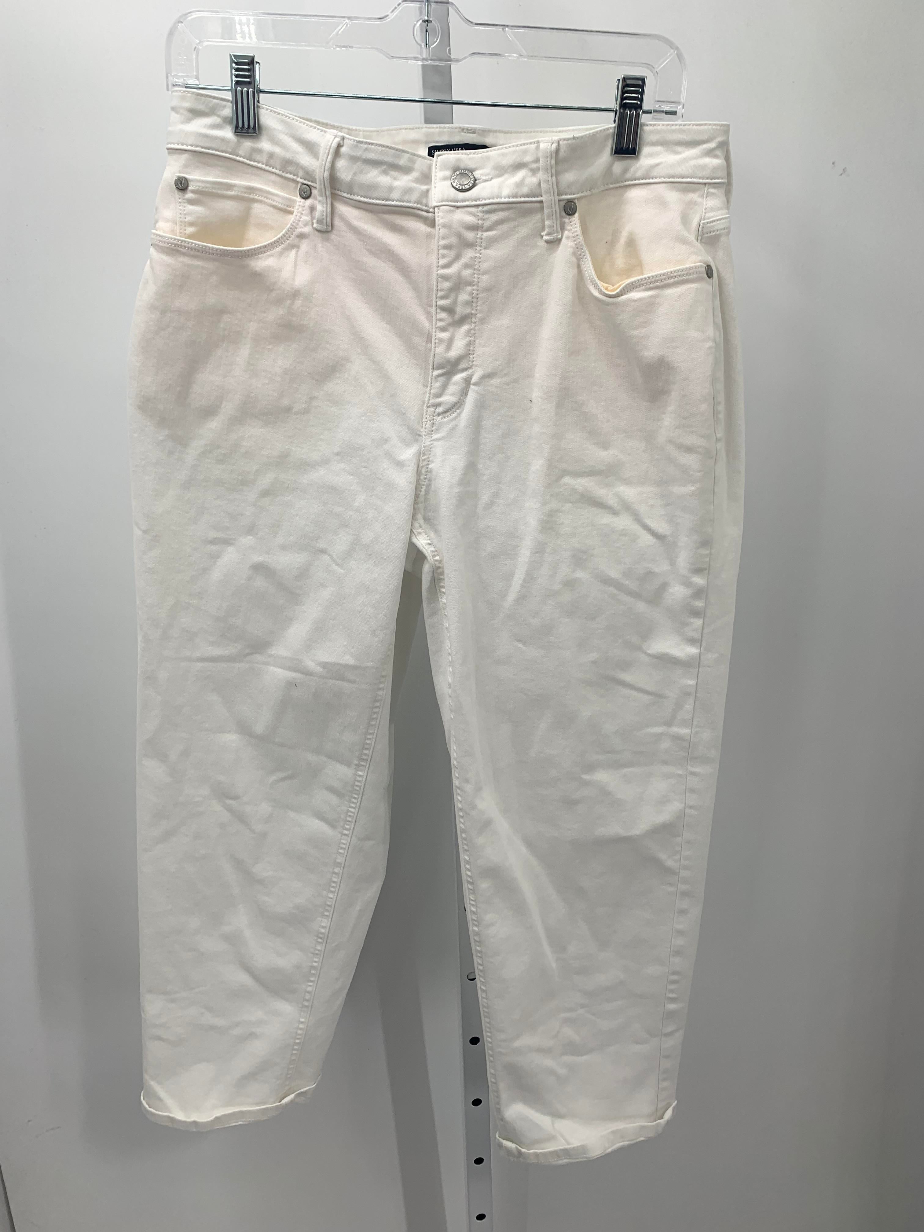 Vera Wang Size 8 Misses Cropped Jeans