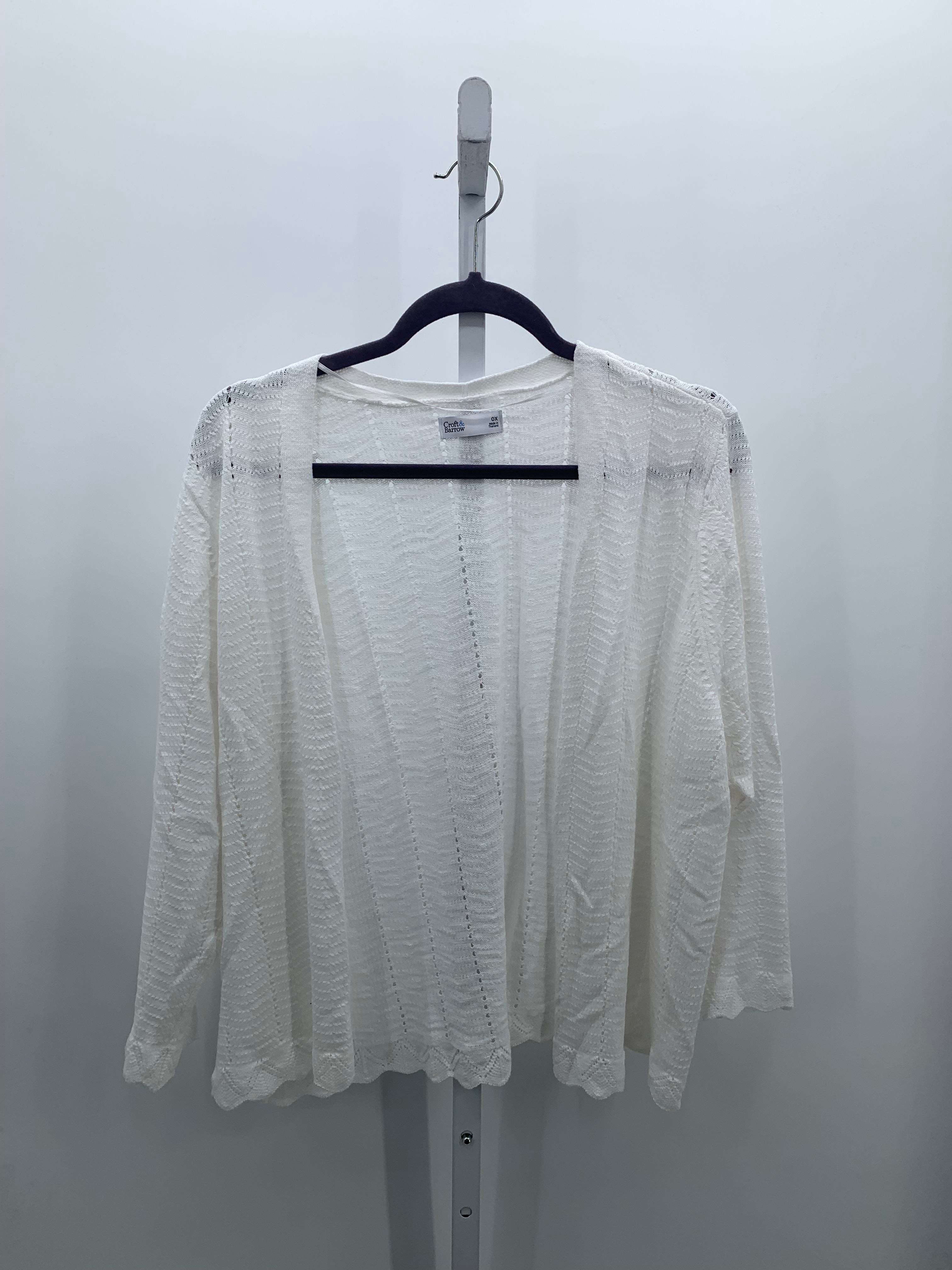 Croft & Barrow Size 0X Womens Cardigan