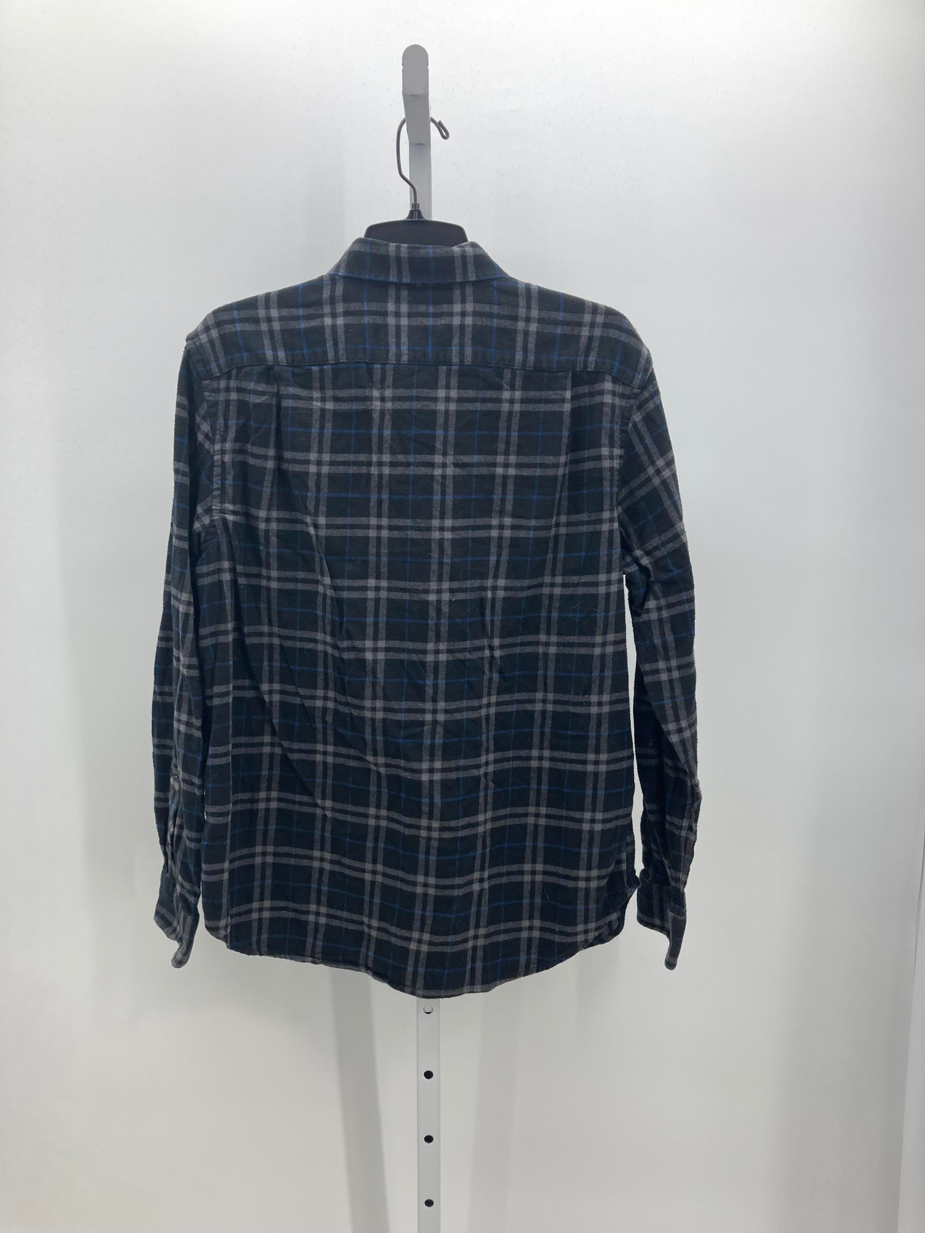 BLUE GREY PLAID