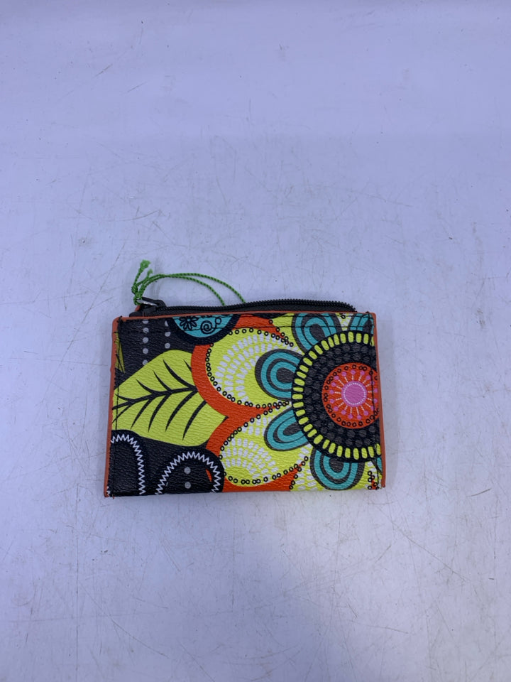 Vera Bradley Slim Coin Purse in Flower Shower- New With Tags