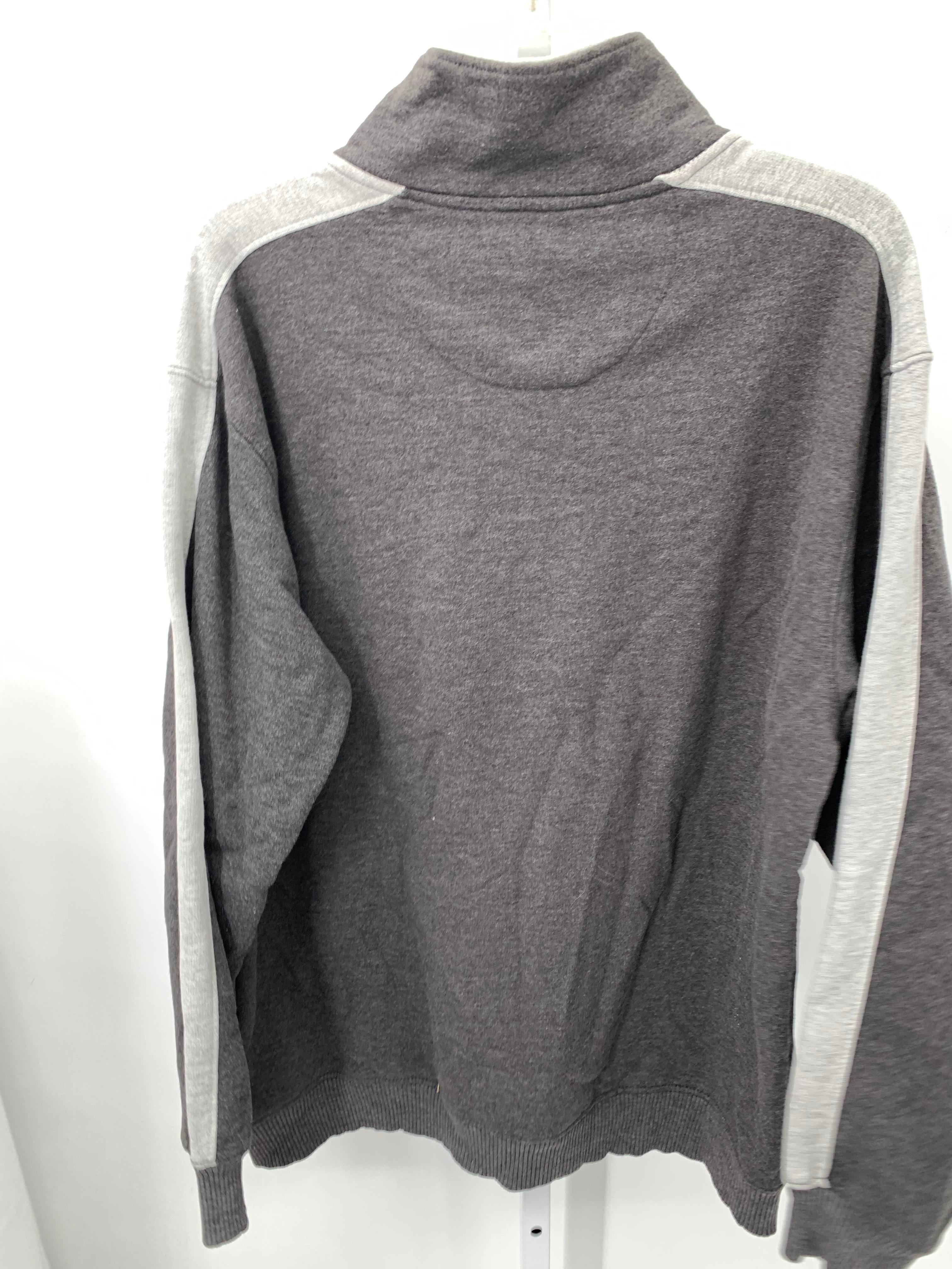 PARTIAL ZIP KNIT.