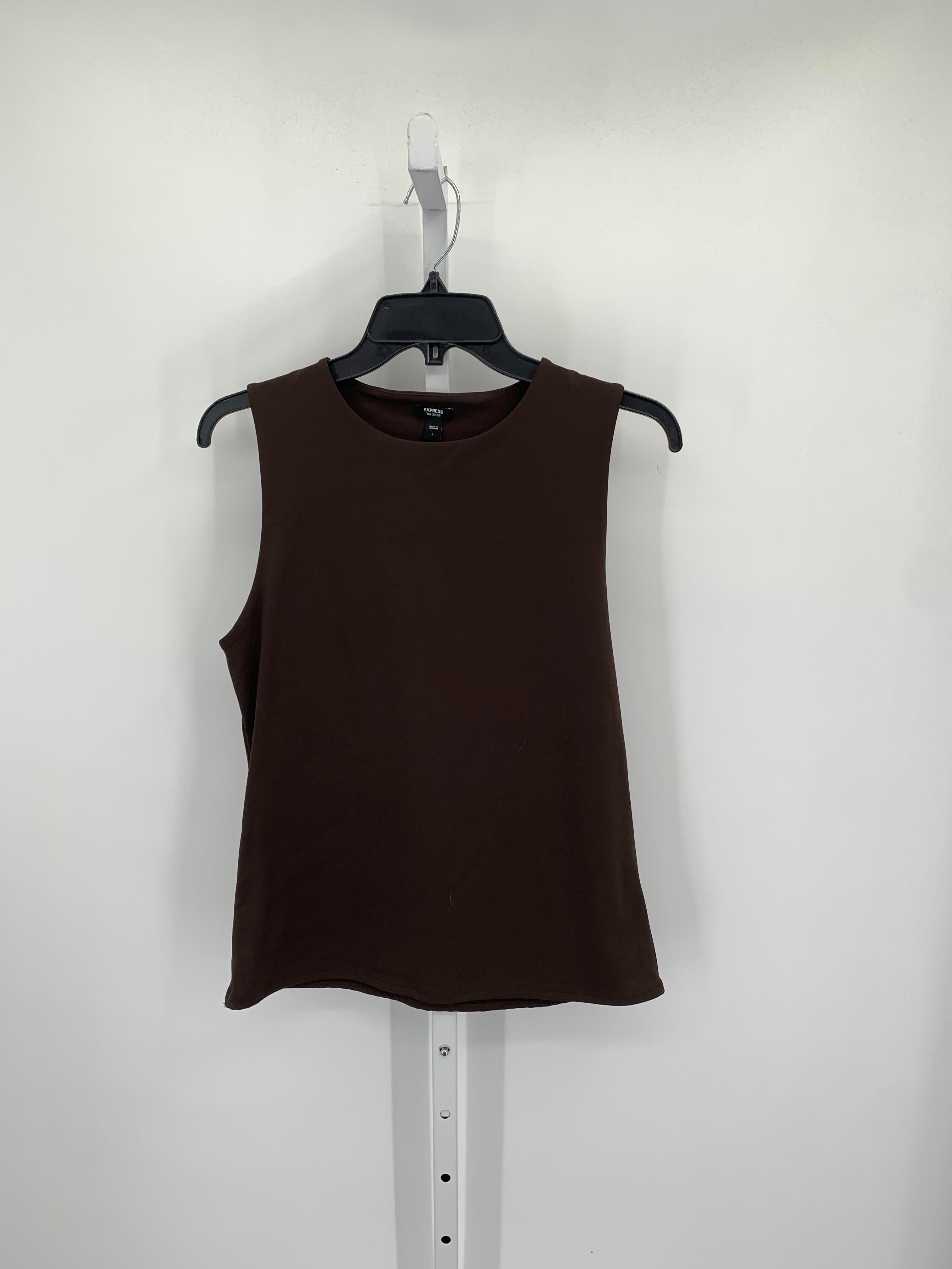 Express Size Large Misses Sleeveless Shirt