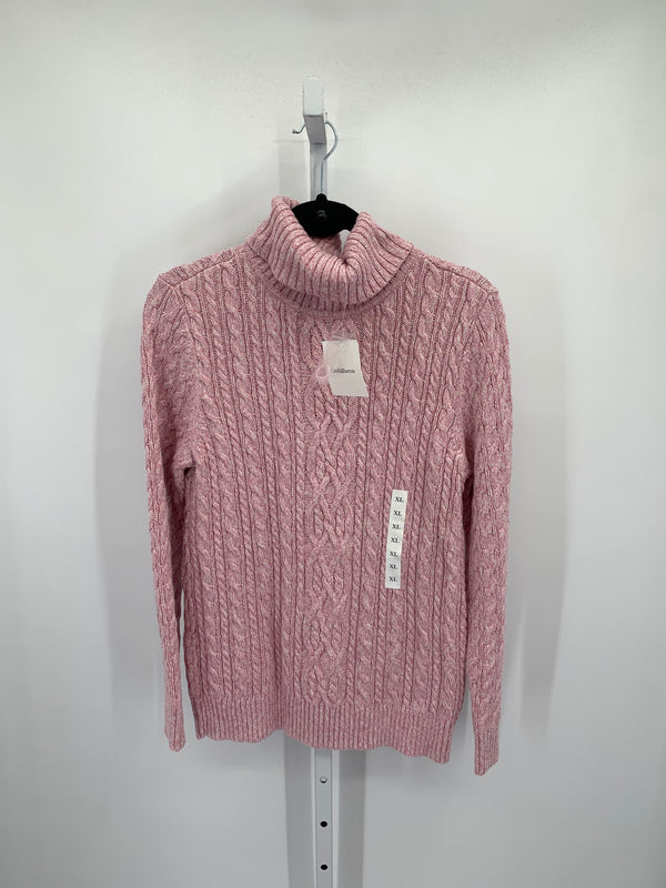 Croft & Barrow Size Extra Large Misses Long Slv Sweater