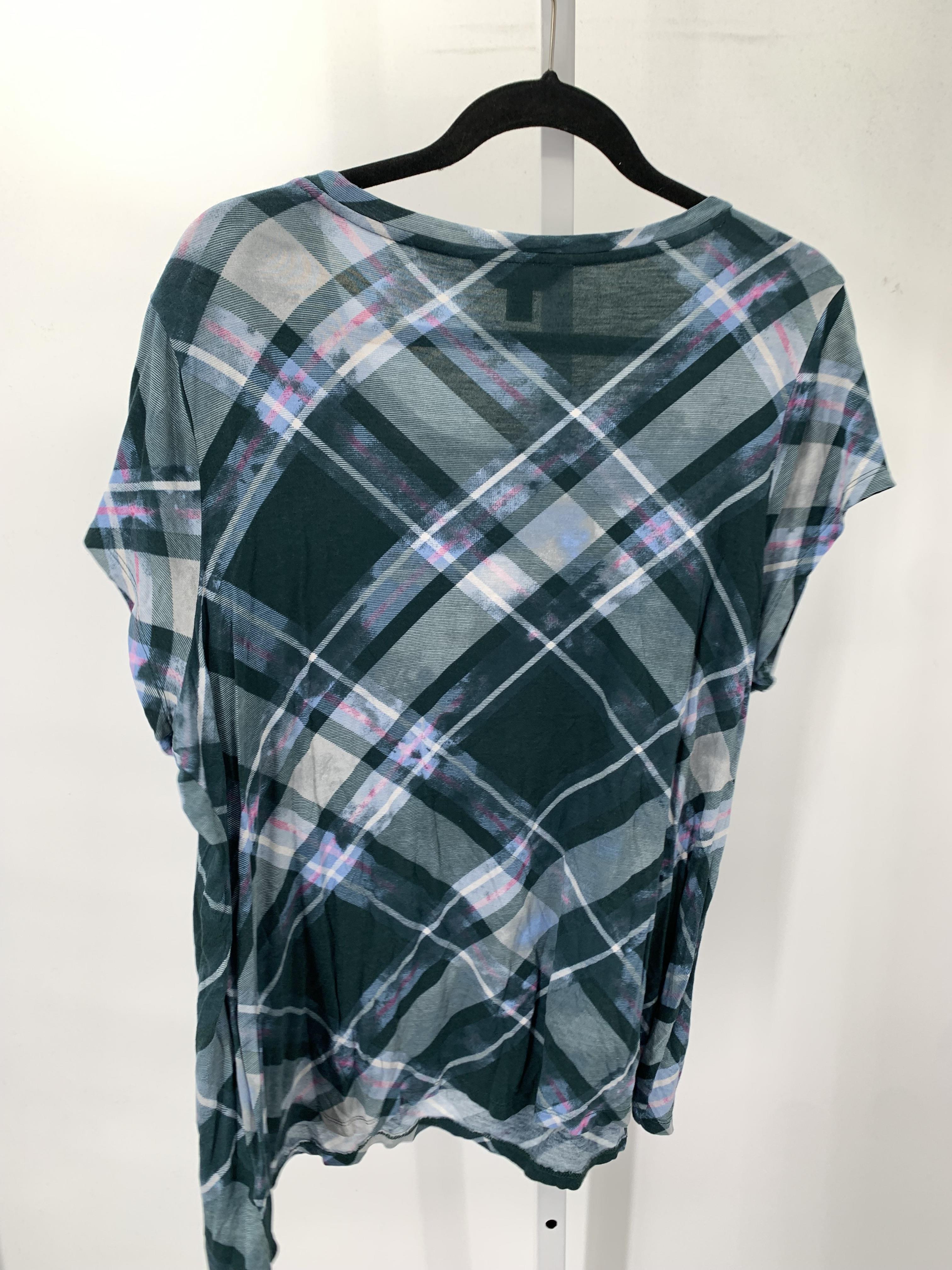 Vera Wang Size XXL Misses Short Sleeve Shirt
