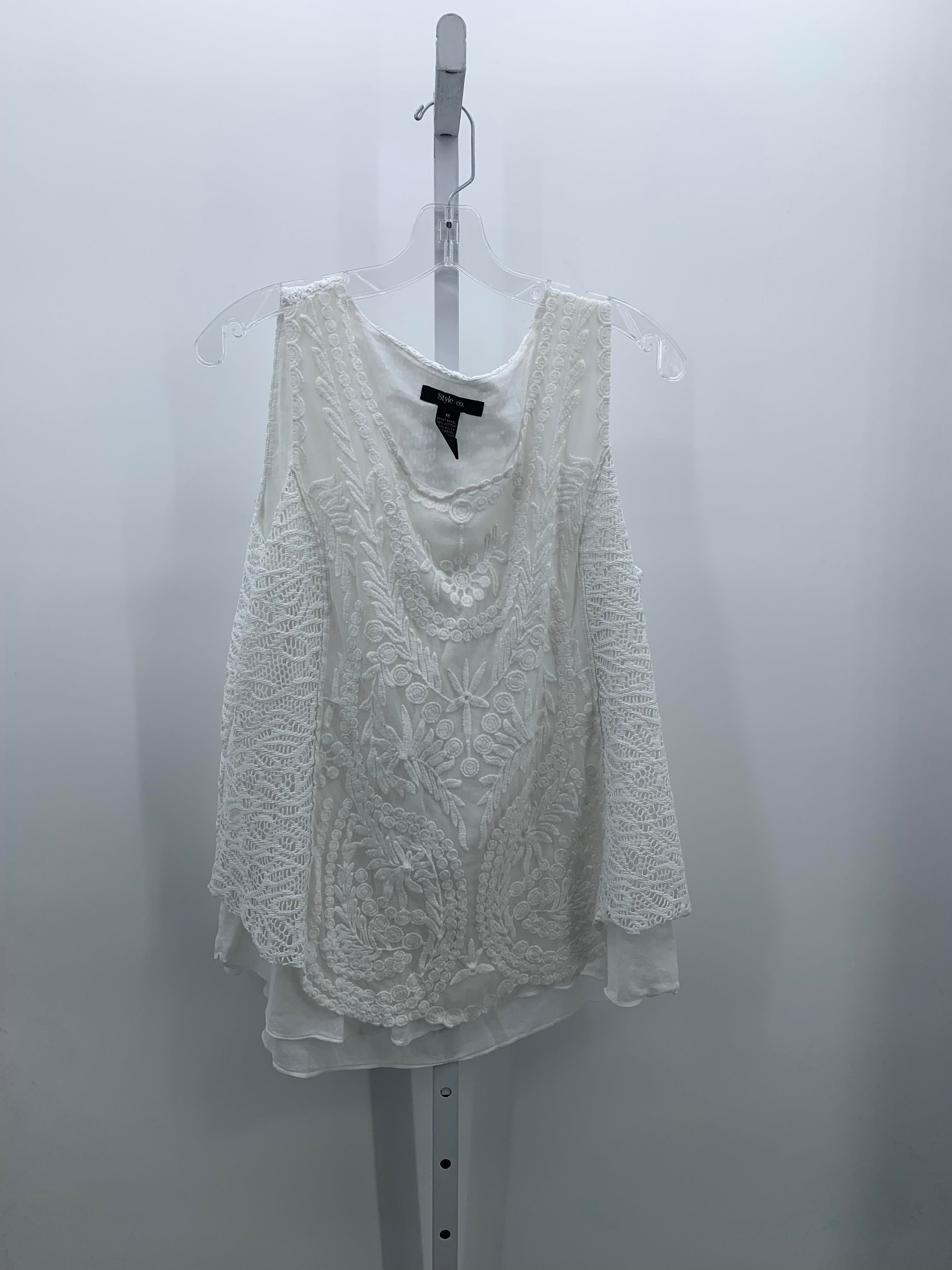 Style & Co. Size Medium Misses Sleeveless Shirt