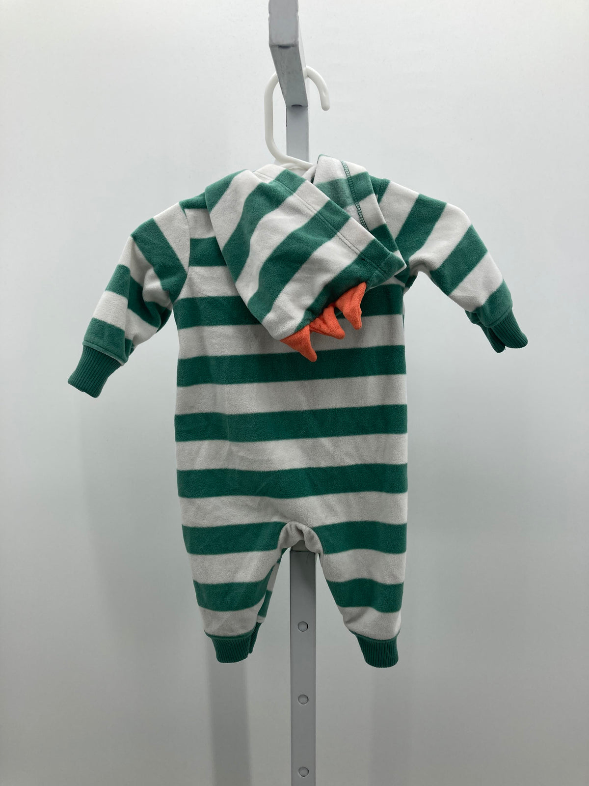 STRIPES HOODED FLEECE