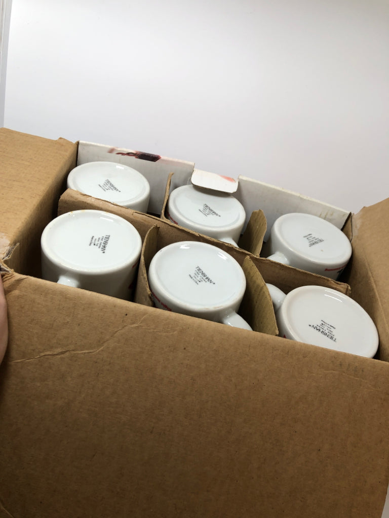 TWELVE DAYS OF CHRISTMAS MUGS- 12 MUGS.