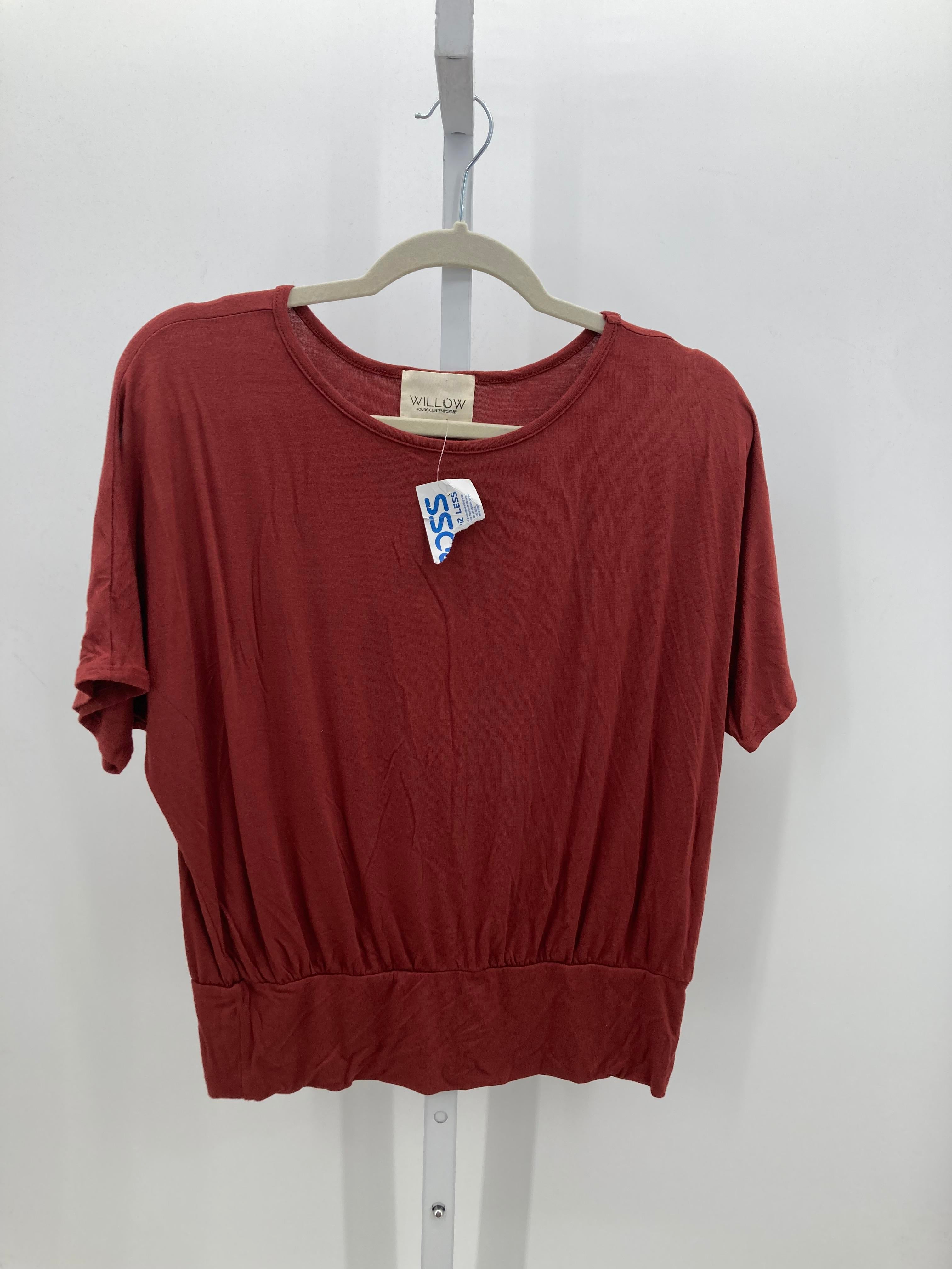 Willow Size Medium Juniors Short Sleeve Shirt