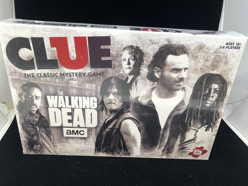 NIB THE WALKING DEAD CLUE.