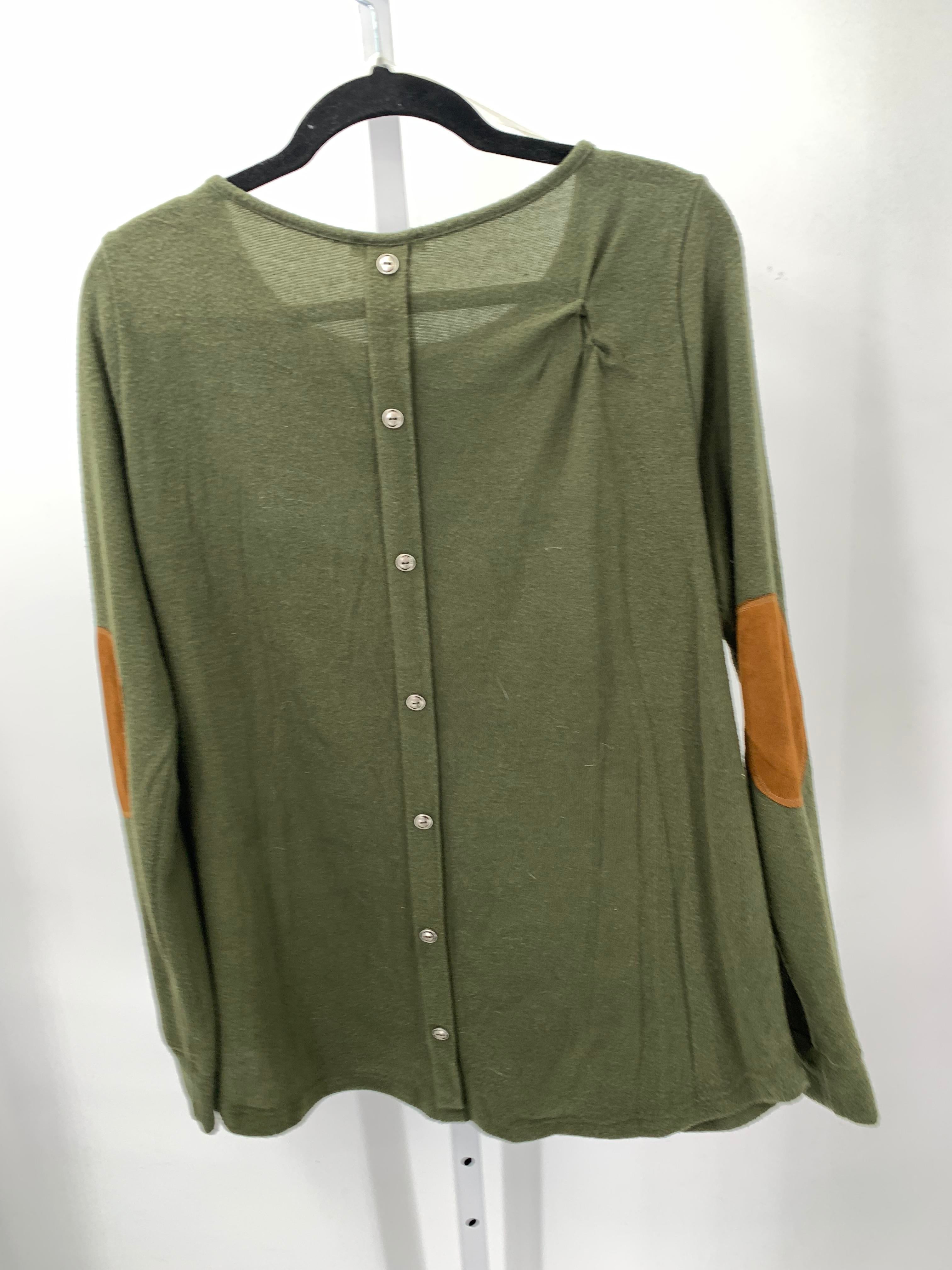 Size Extra Large Misses Long Sleeve Shirt