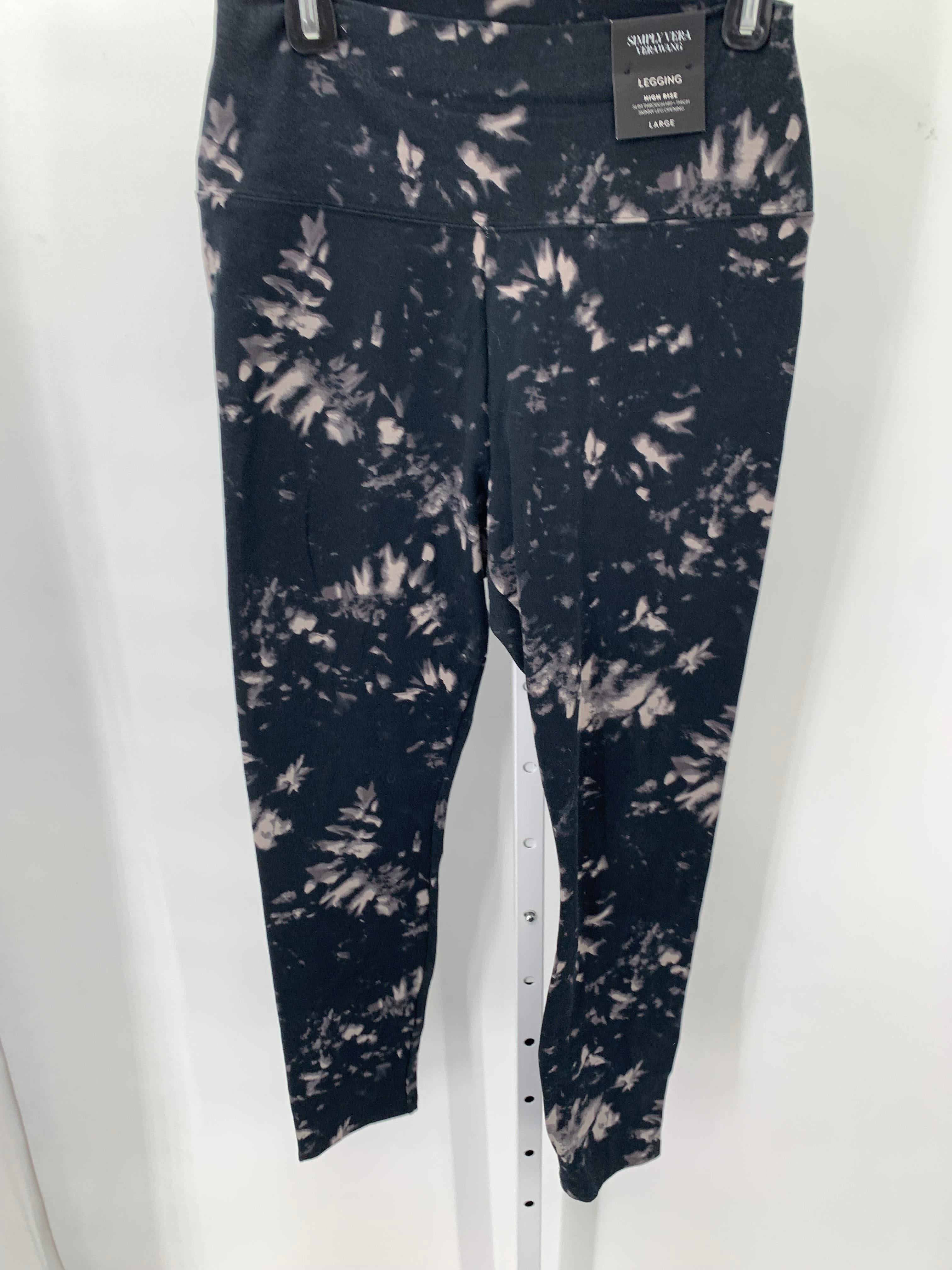 Vera Wang Size Large Misses Leggings