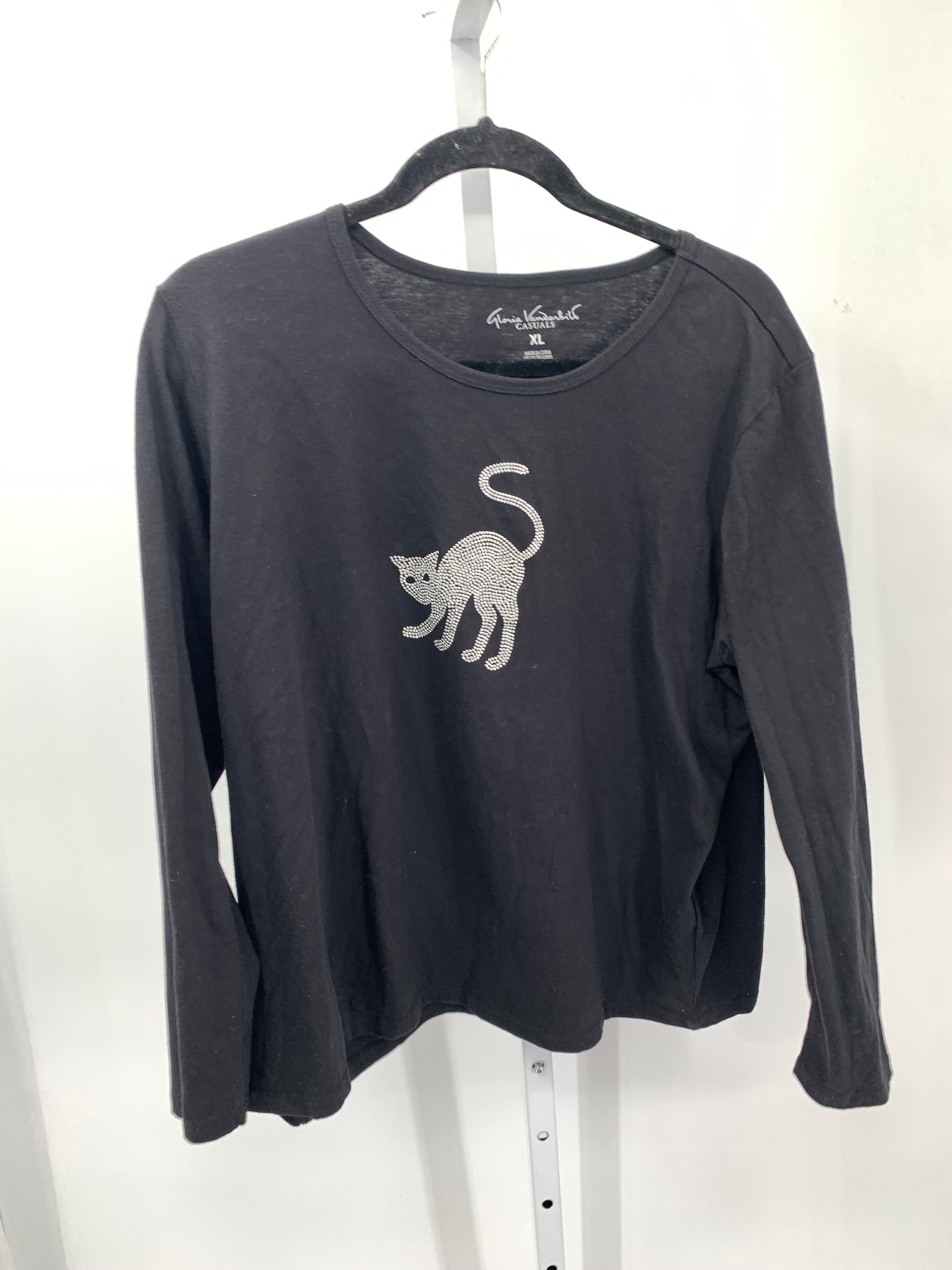 Gloria Vanderbilt Size Extra Large Misses Long Sleeve Shirt