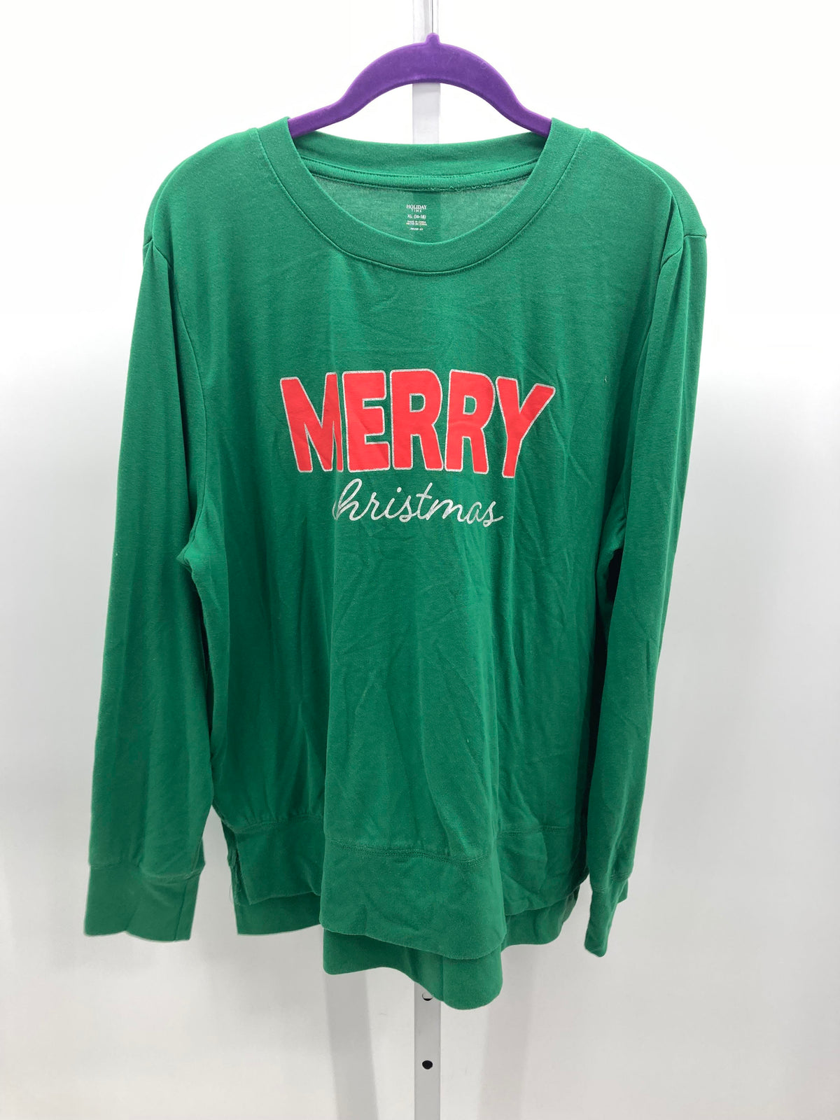 LONG SLV SHIRT MERRY CHRISTMAS