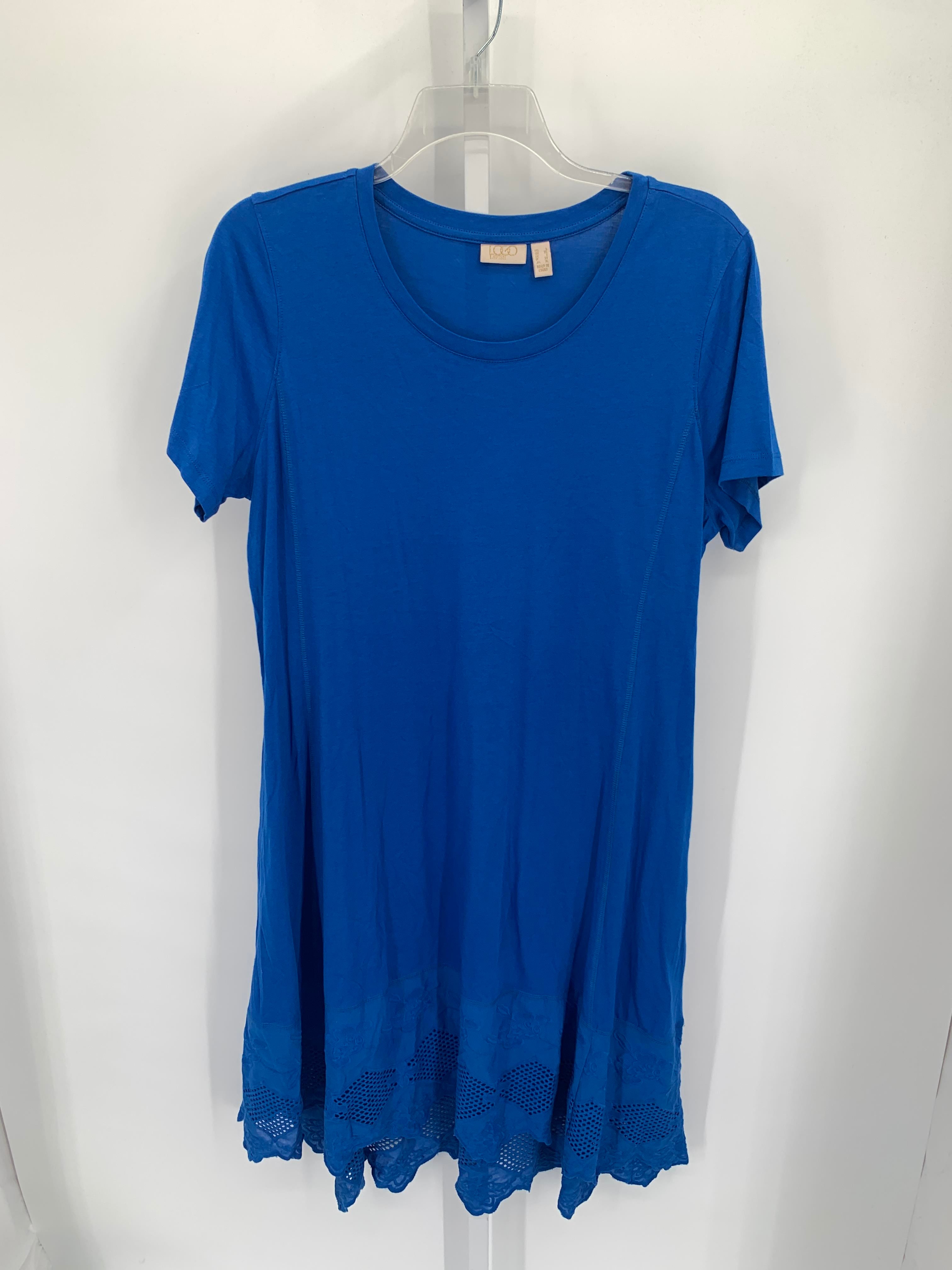 LOGO Size Large Misses Short Sleeve Dress