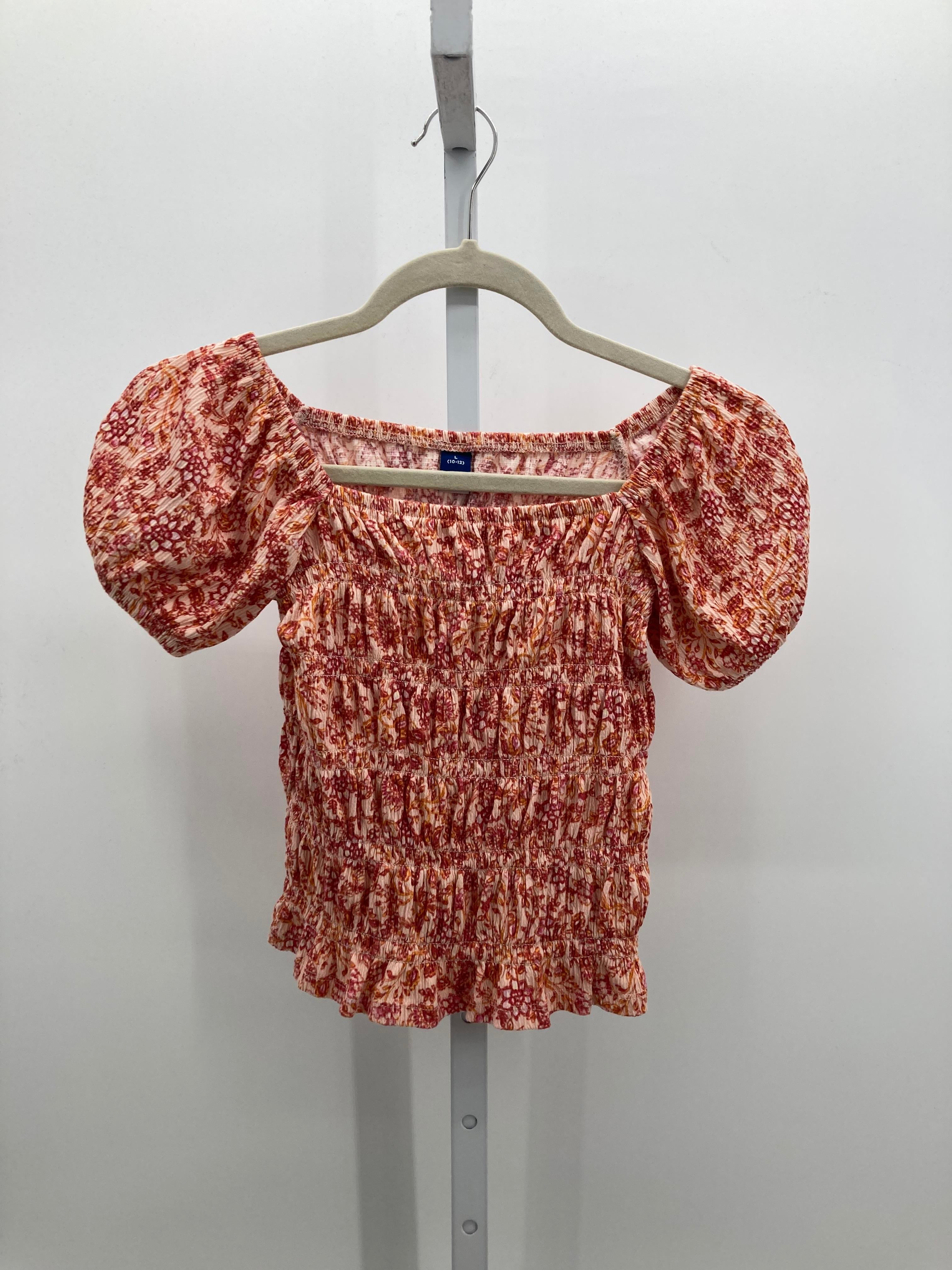 Old Navy Size 10-12 Girls Short Sleeve Shirt