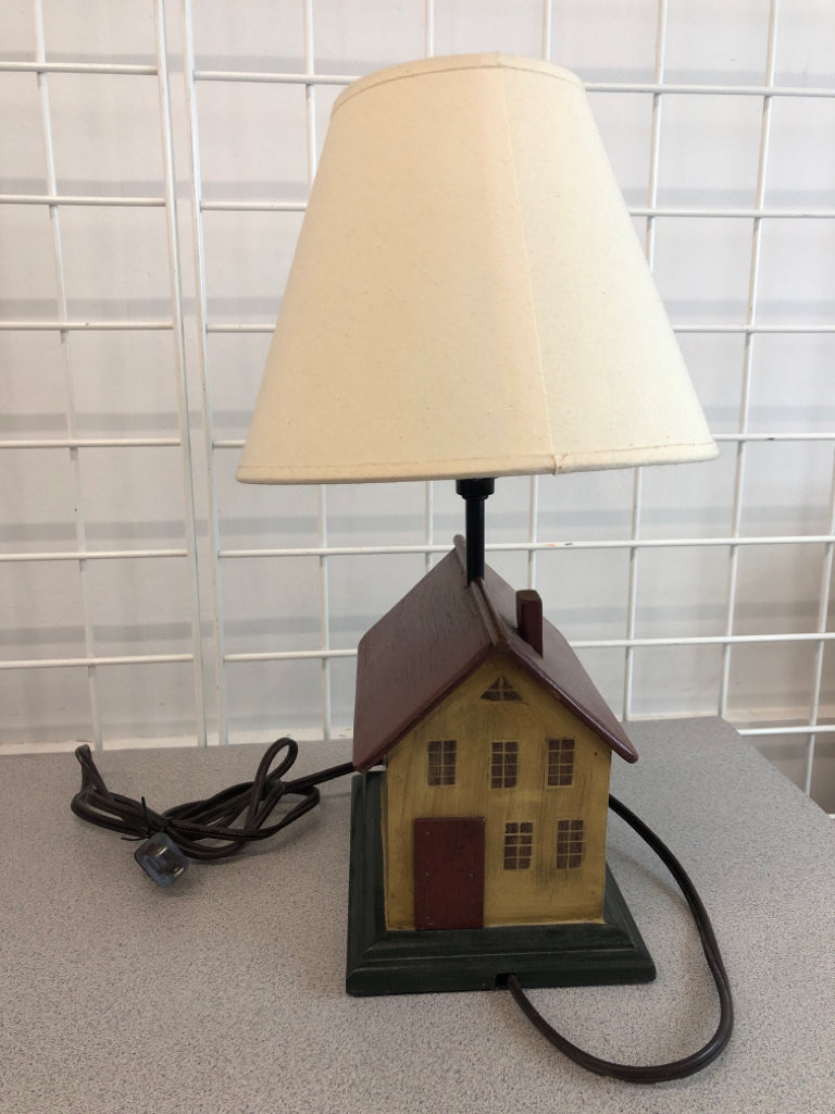 SCHOOLHOUSE LAMP.