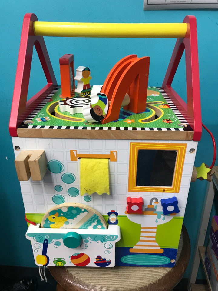 WOODEN PLAYGROUND TODDLER ACTIVITY BLOCK