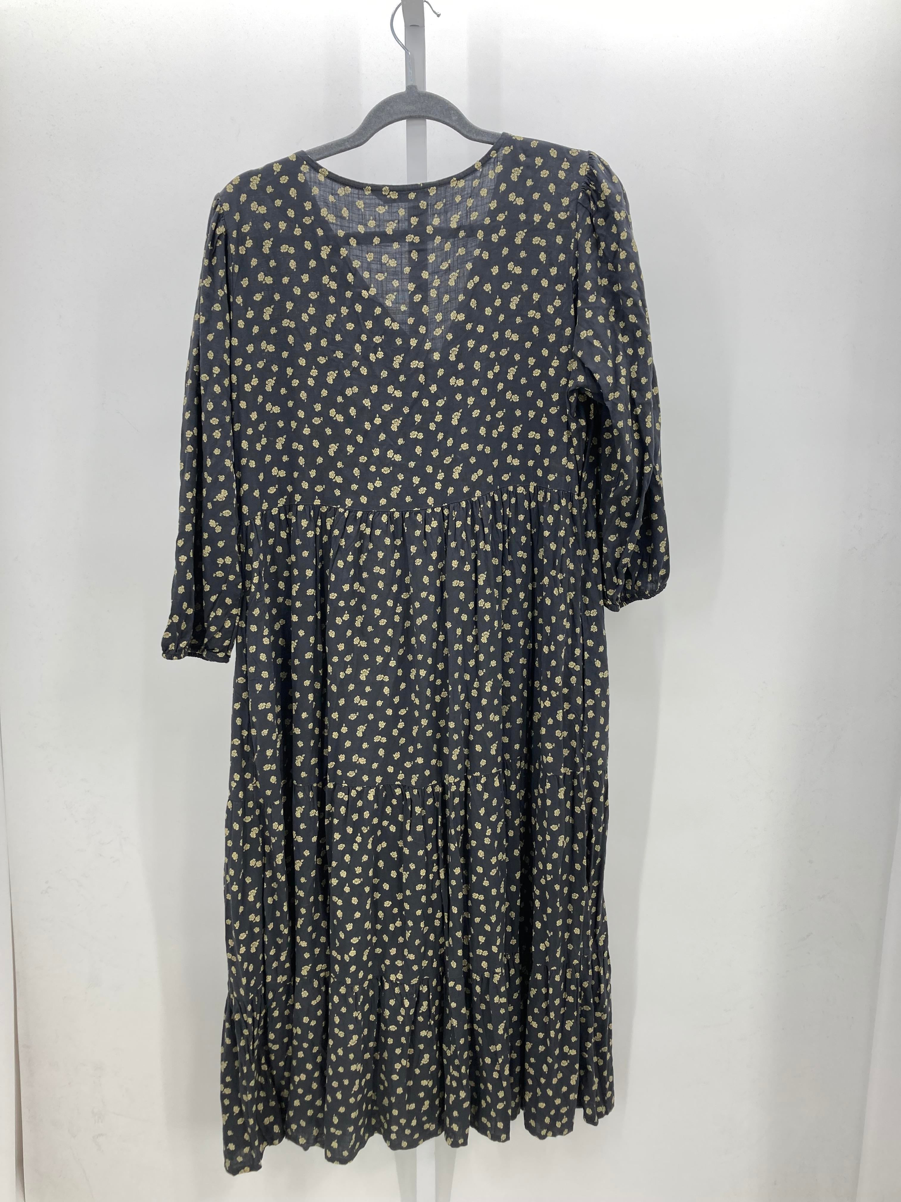 Sonoma Size Large Misses 3/4 Sleeve Dress