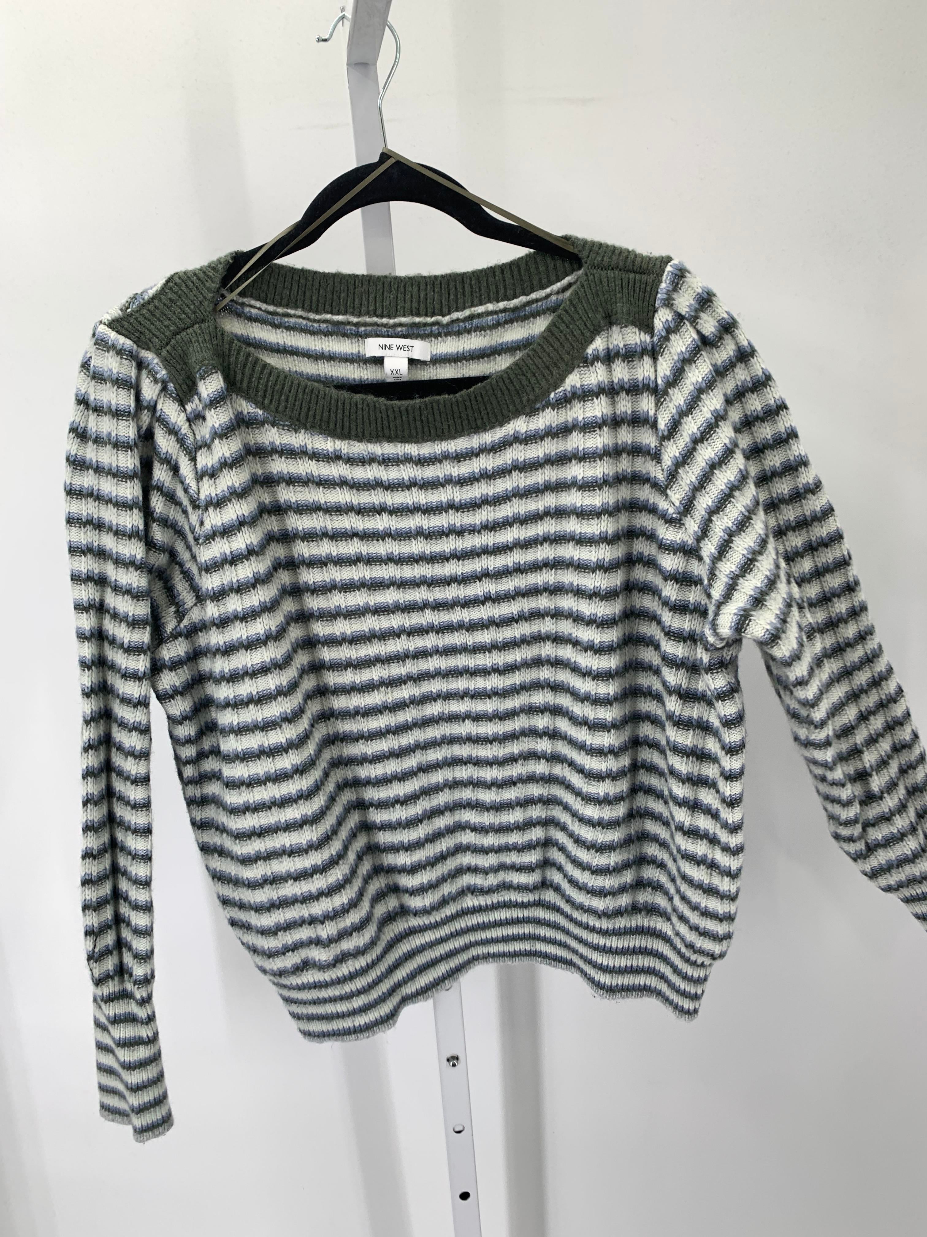 Nine West Size XXL Misses Long Slv Sweater