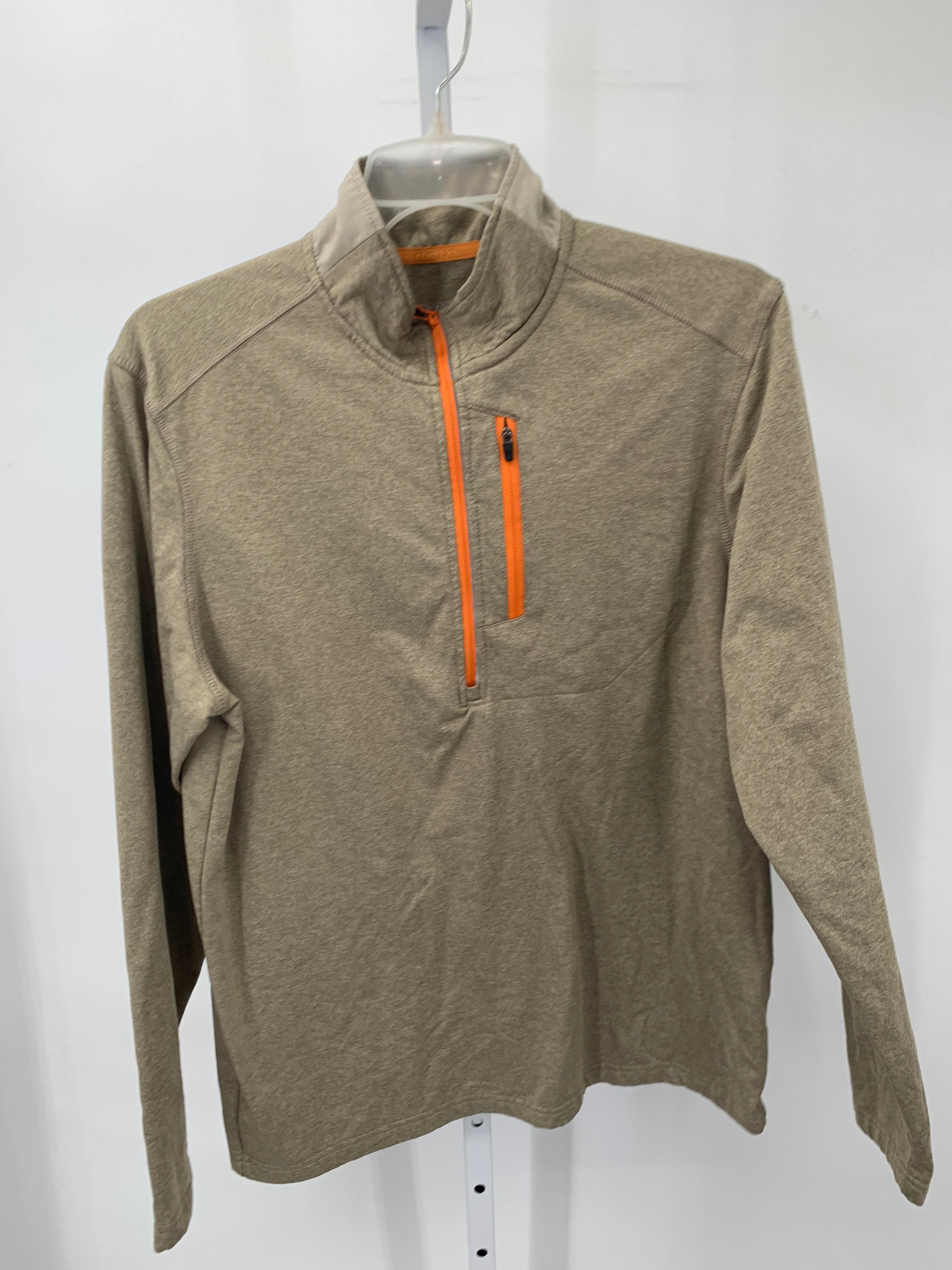 PARTIAL ZIP KNIT