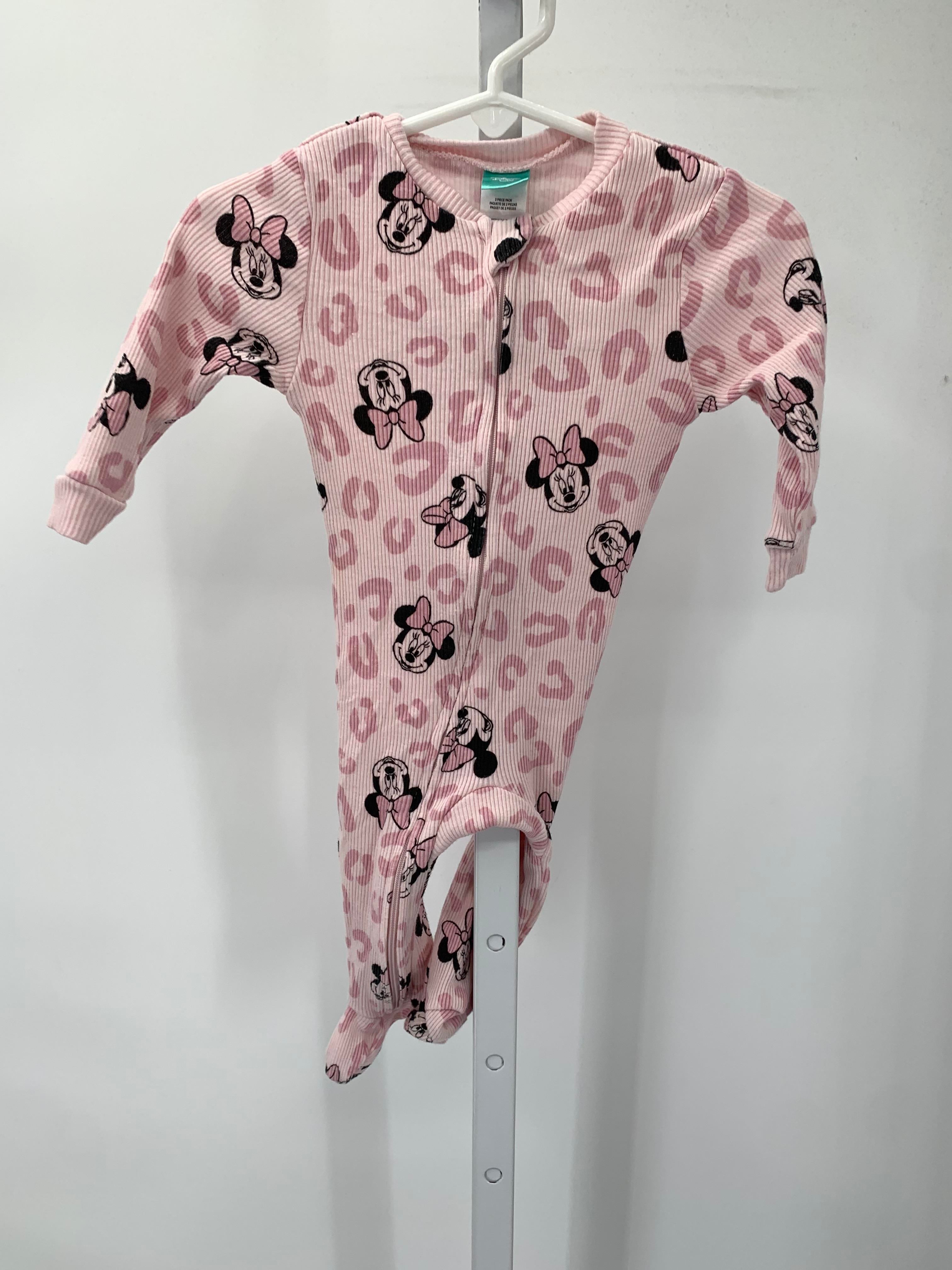 Disney Baby Size 3-6 Months Girls Long Slv. Romper