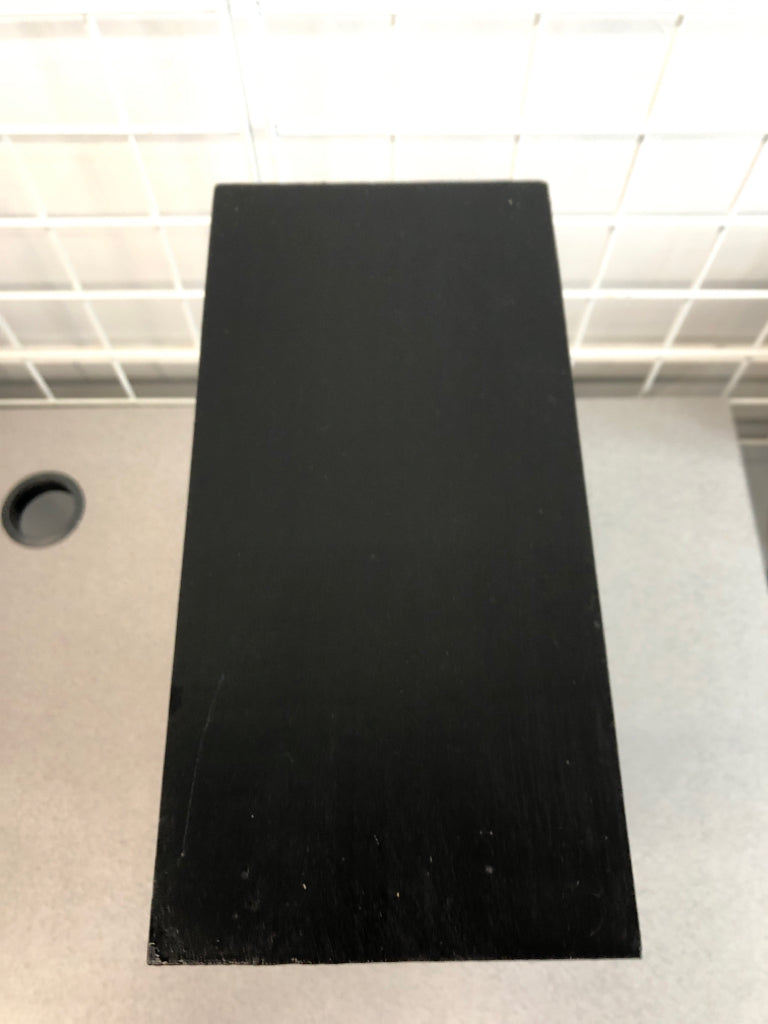SM BLACK PAINTED CABINET.