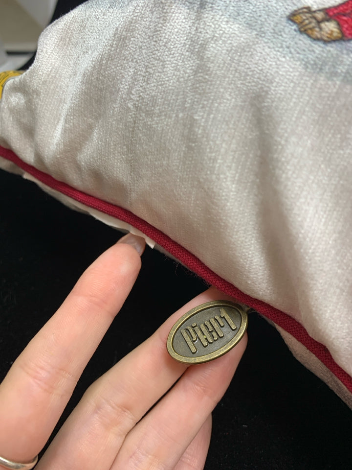 NOISE MAKING CHRISTMAS PILLOW.