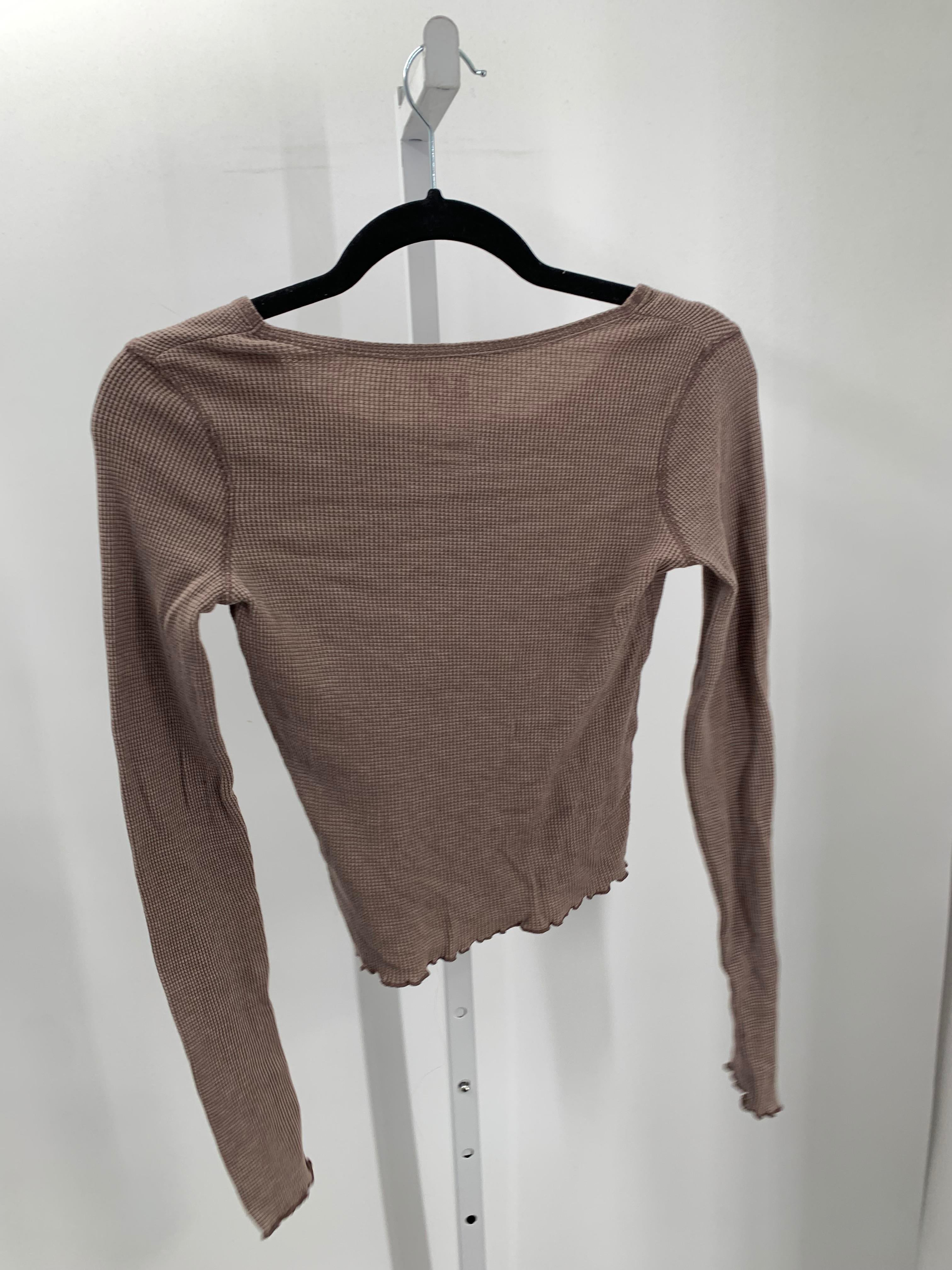 SO Size X Small Juniors Long Sleeve Shirt