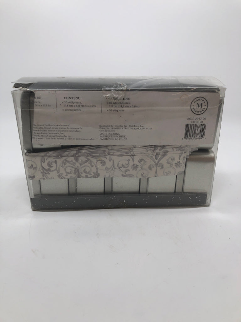 10 NIB WEDDING FAVOR BOXES.