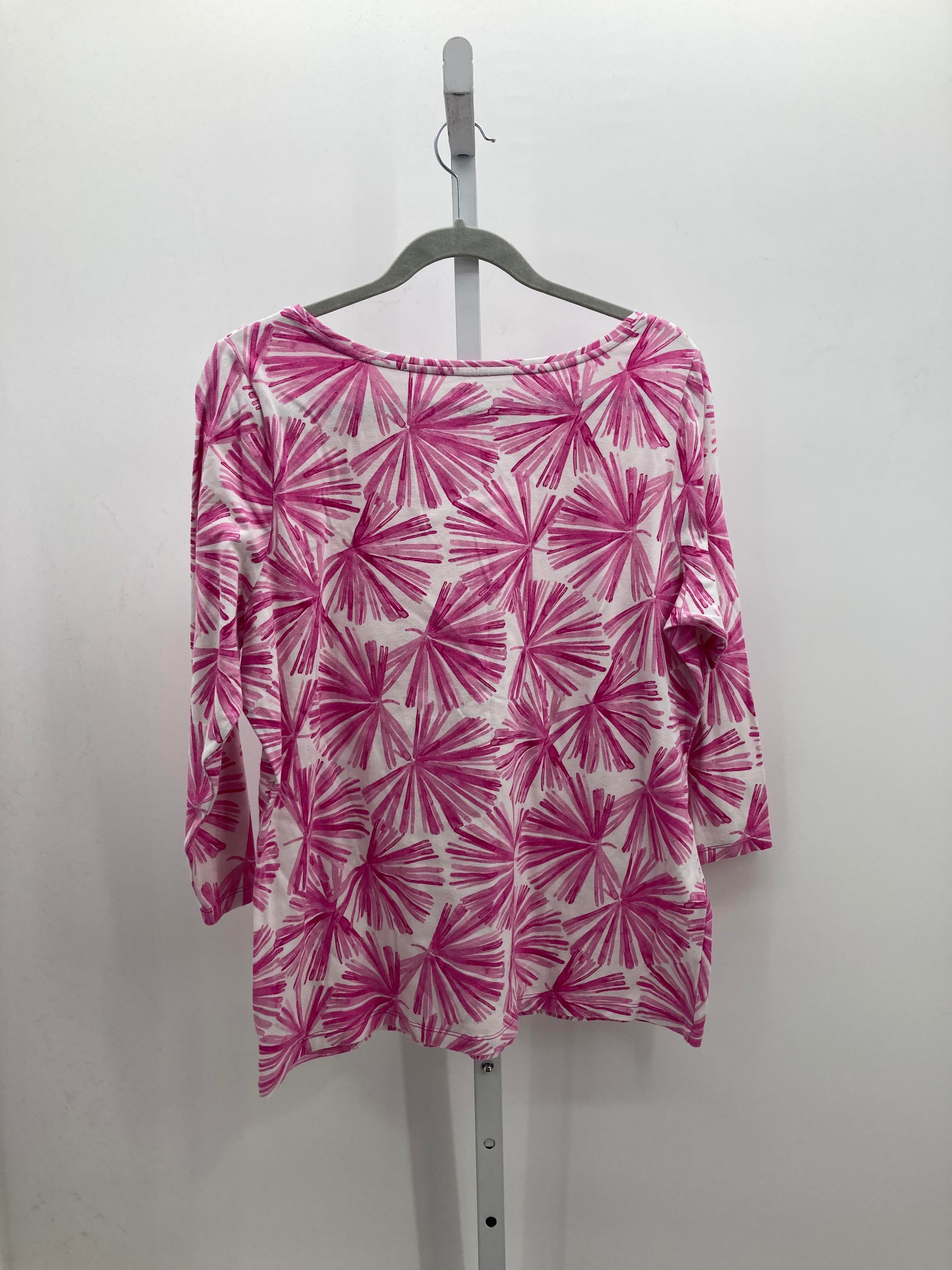 Talbots Size 1X Womens 3/4 Sleeve Shirt