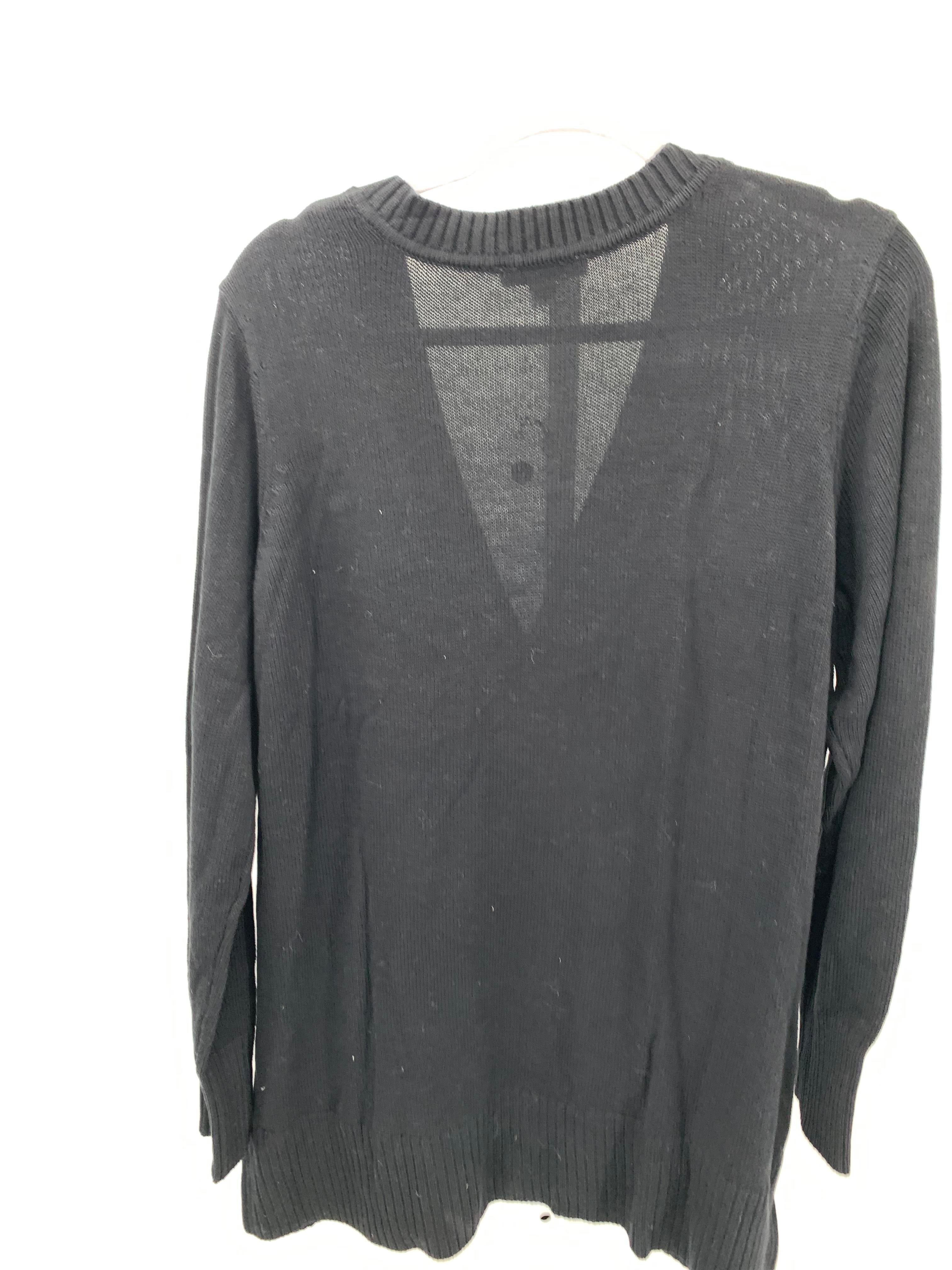 Isaac Mizrahi Size 1X Womens Long Slv Sweater