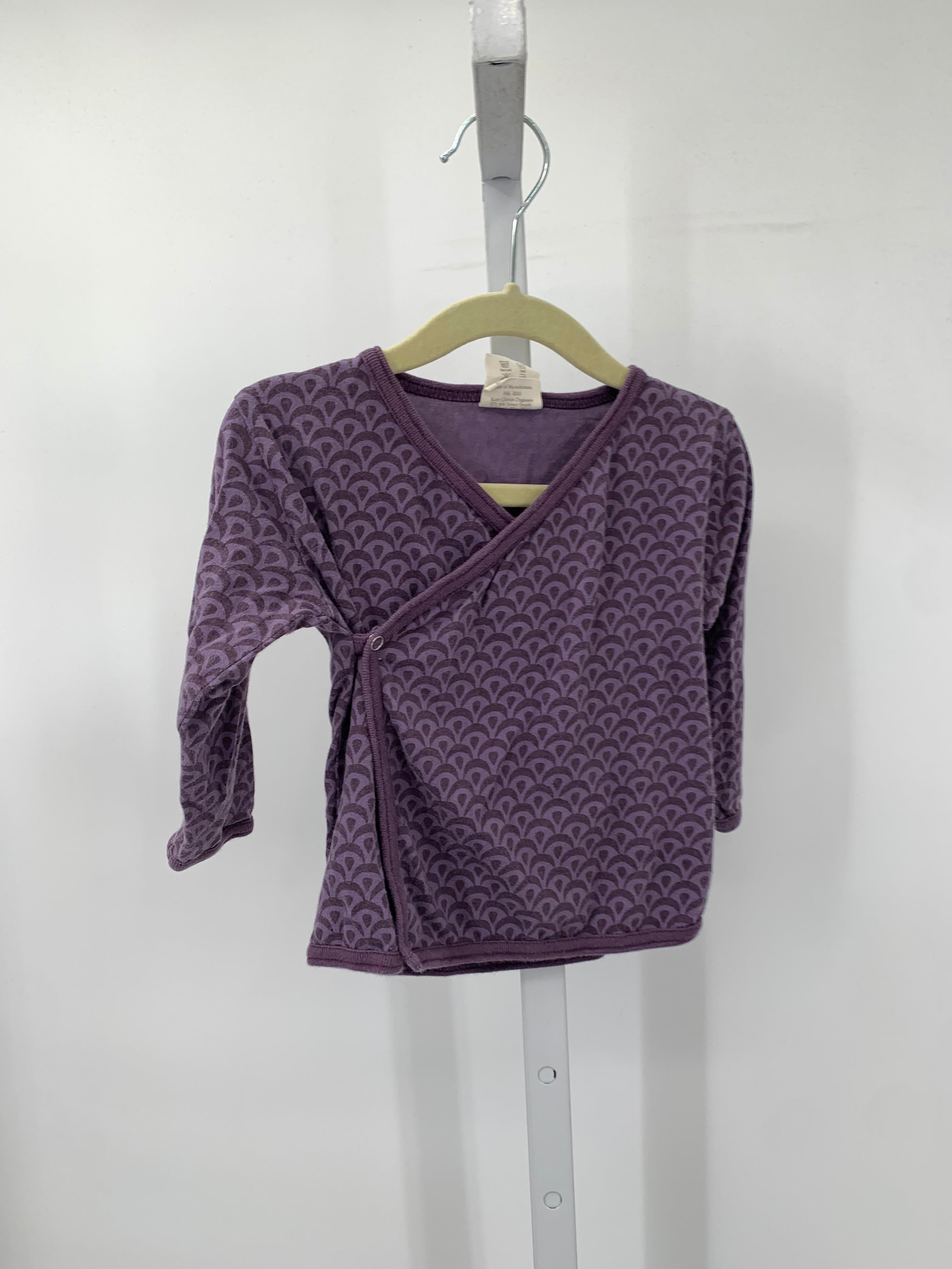 Size 6-12 mon Girls Long Sleeve Shirt