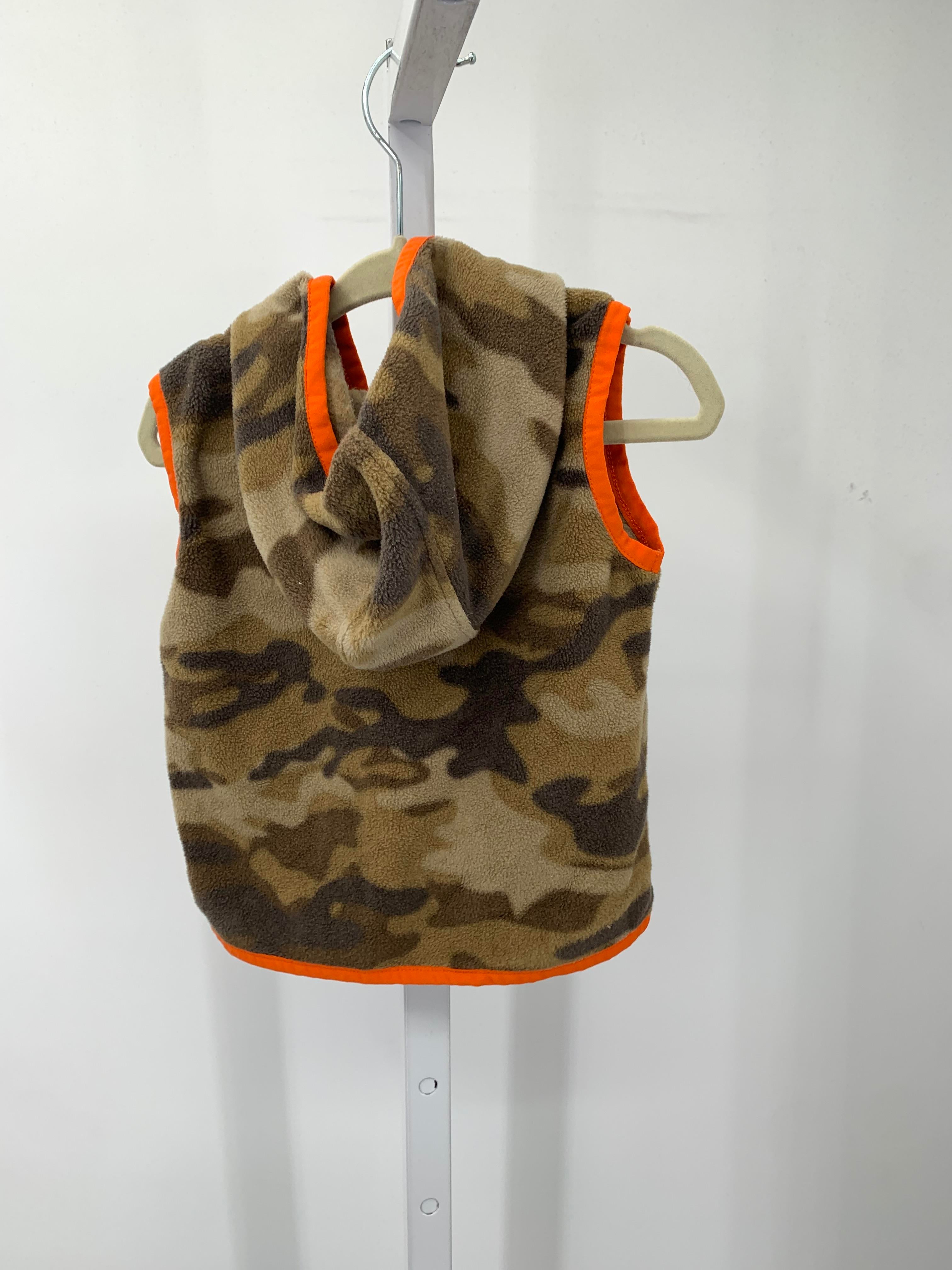 CAMO ORANGE TRIM FLEECE