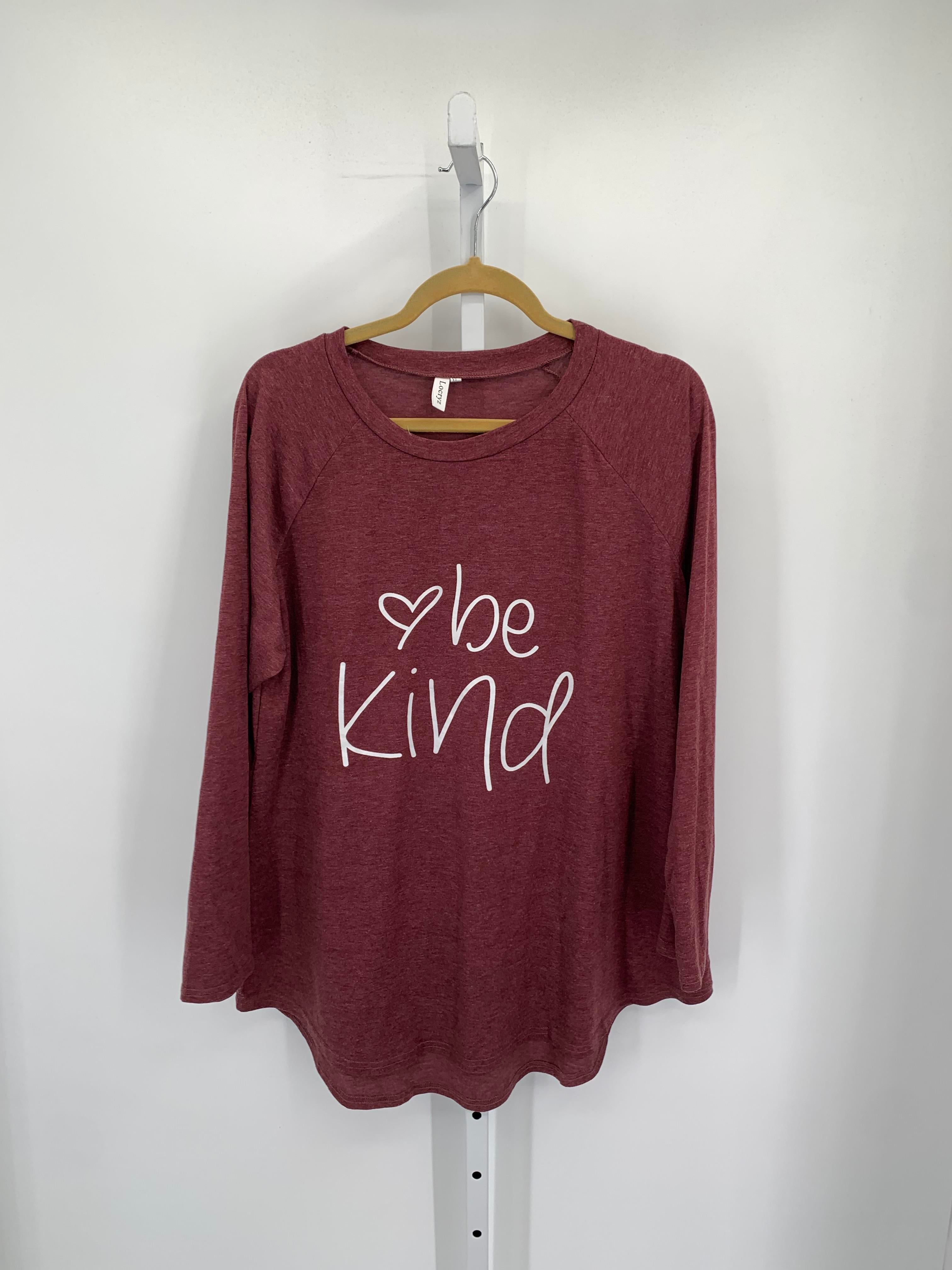 Size Extra Large Misses Long Sleeve Shirt